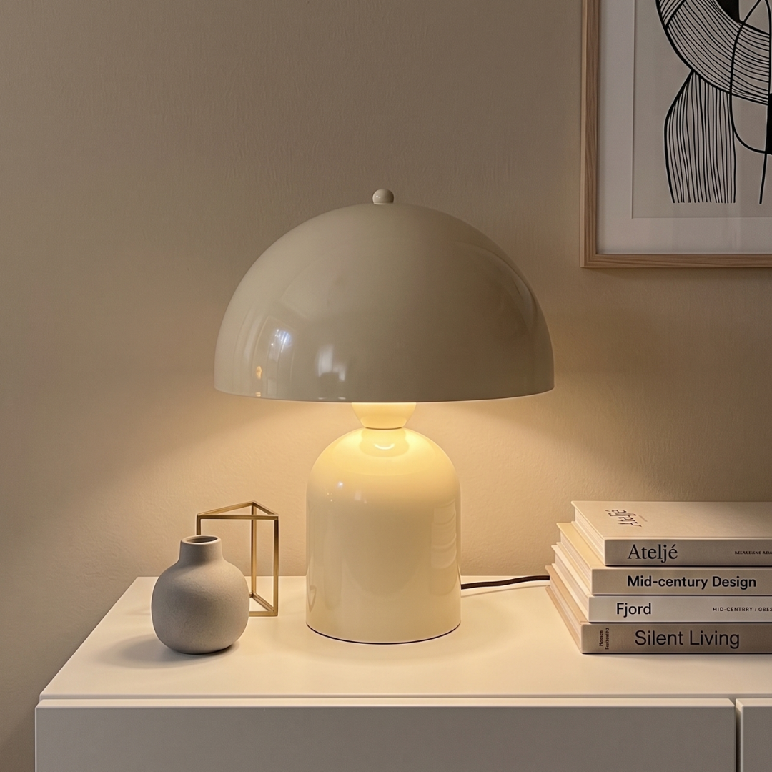 Soho Bej Metal Masa Lambası | ByLamp