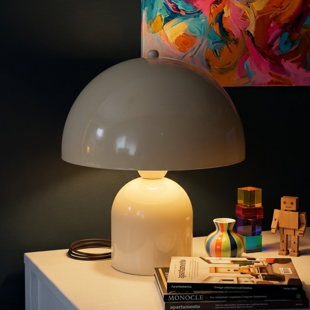 Soho Bej Metal Masa Lambası | ByLamp