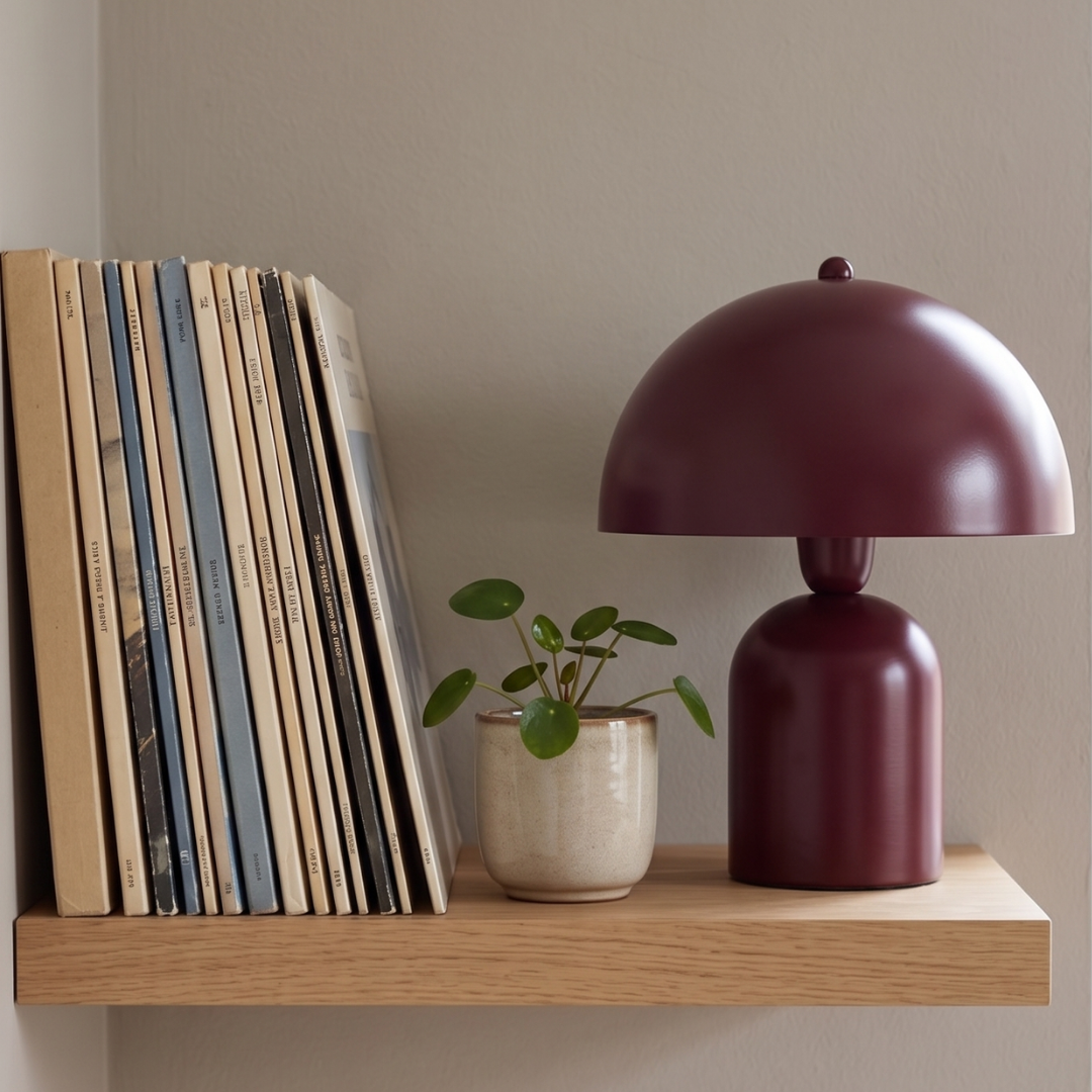 Soho Bordo Metal Masa Lambası | ByLamp