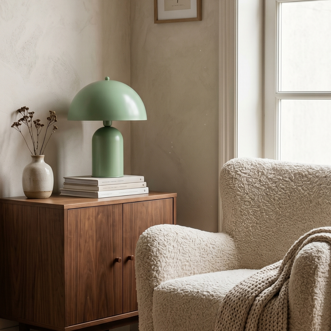 Soho Mint Yeşil Metal Masa Lambası | ByLamp