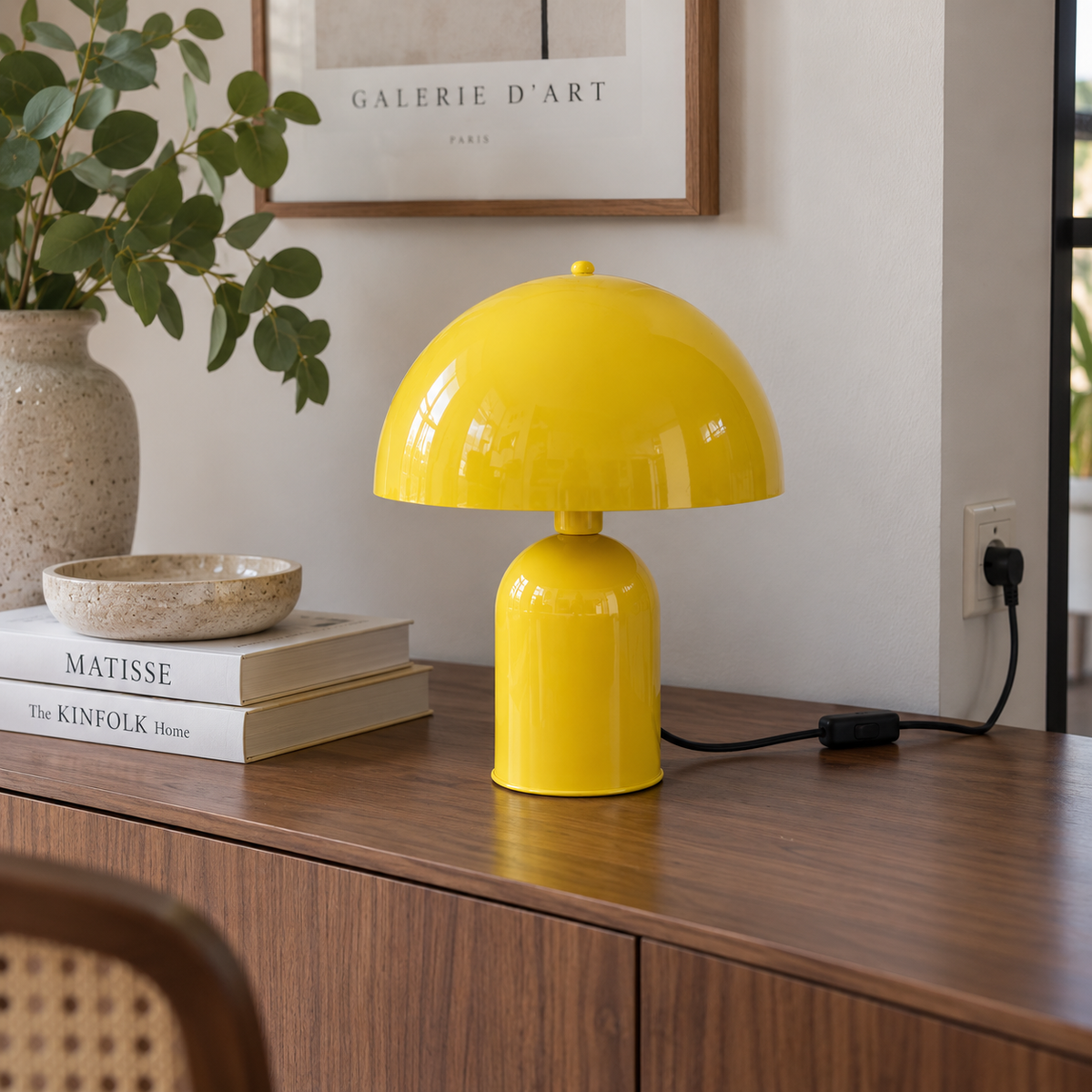 Soho Sarı Metal Masa Lambası | ByLamp