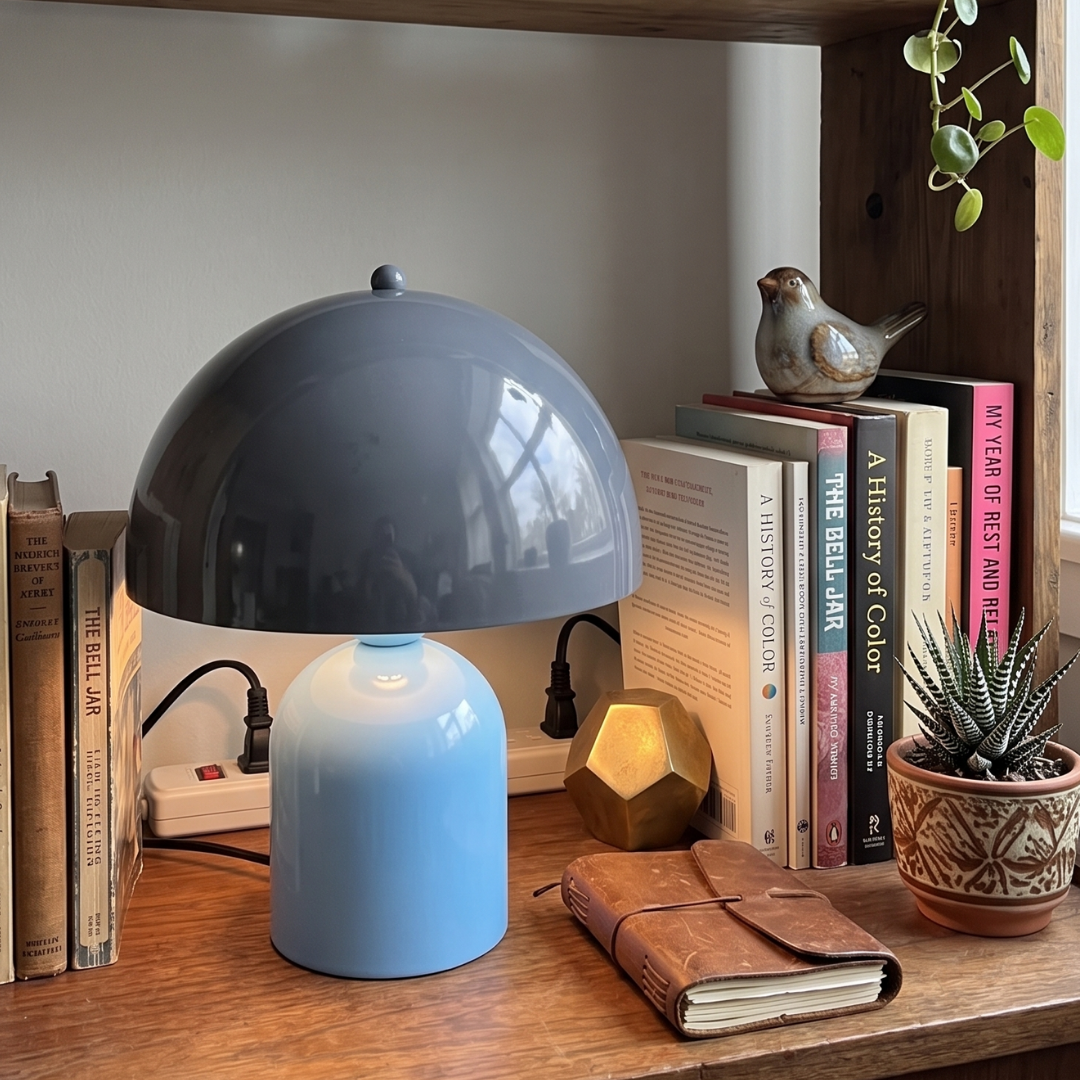 Soho Soft Mavi Metal Masa Lambası | ByLamp