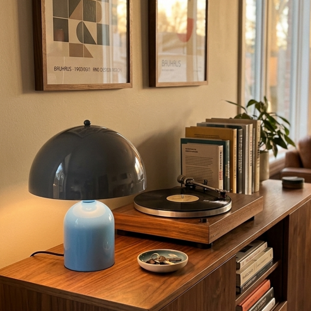 Soho Soft Mavi Metal Masa Lambası | ByLamp