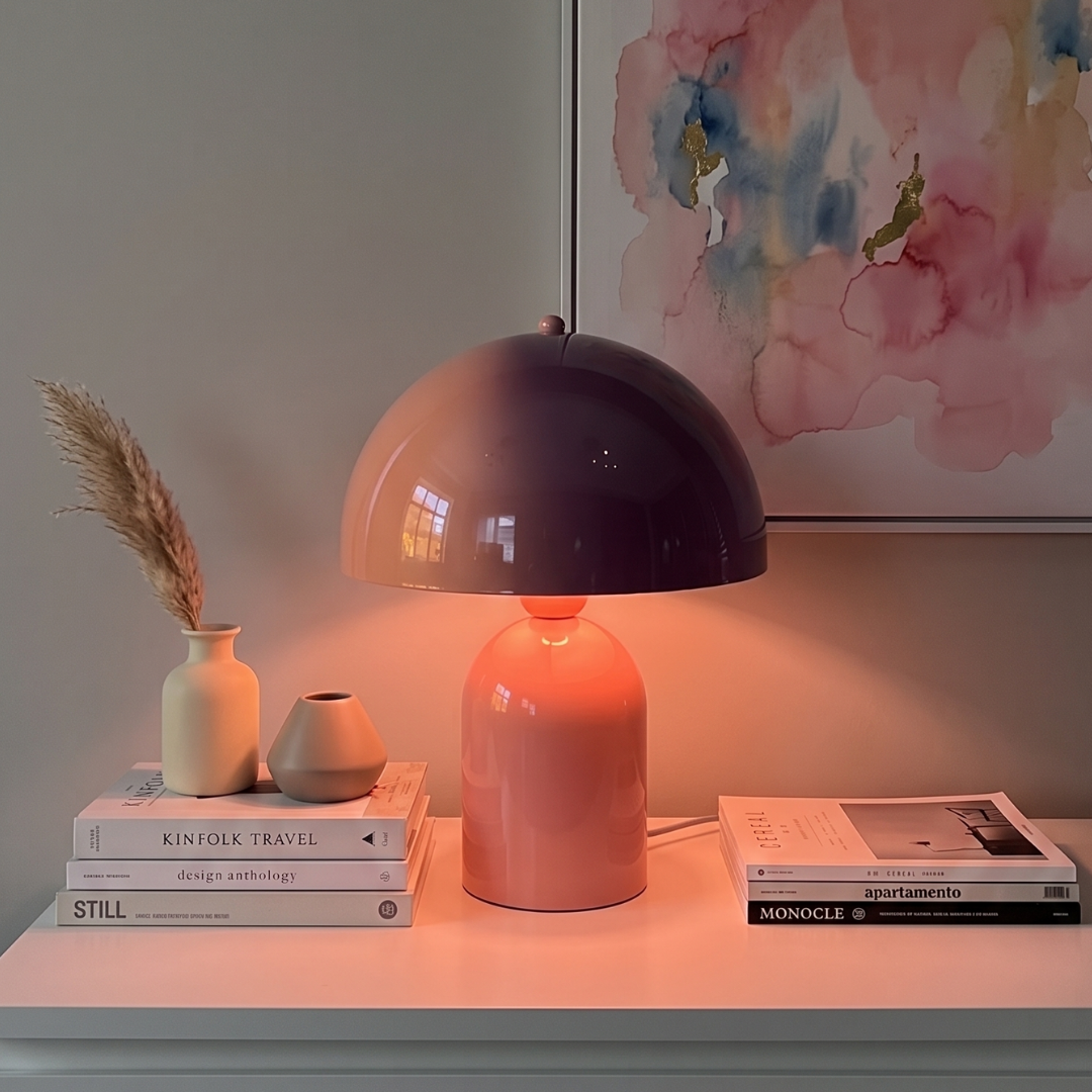 Soho Soft Pembe Metal Masa Lambası | ByLamp