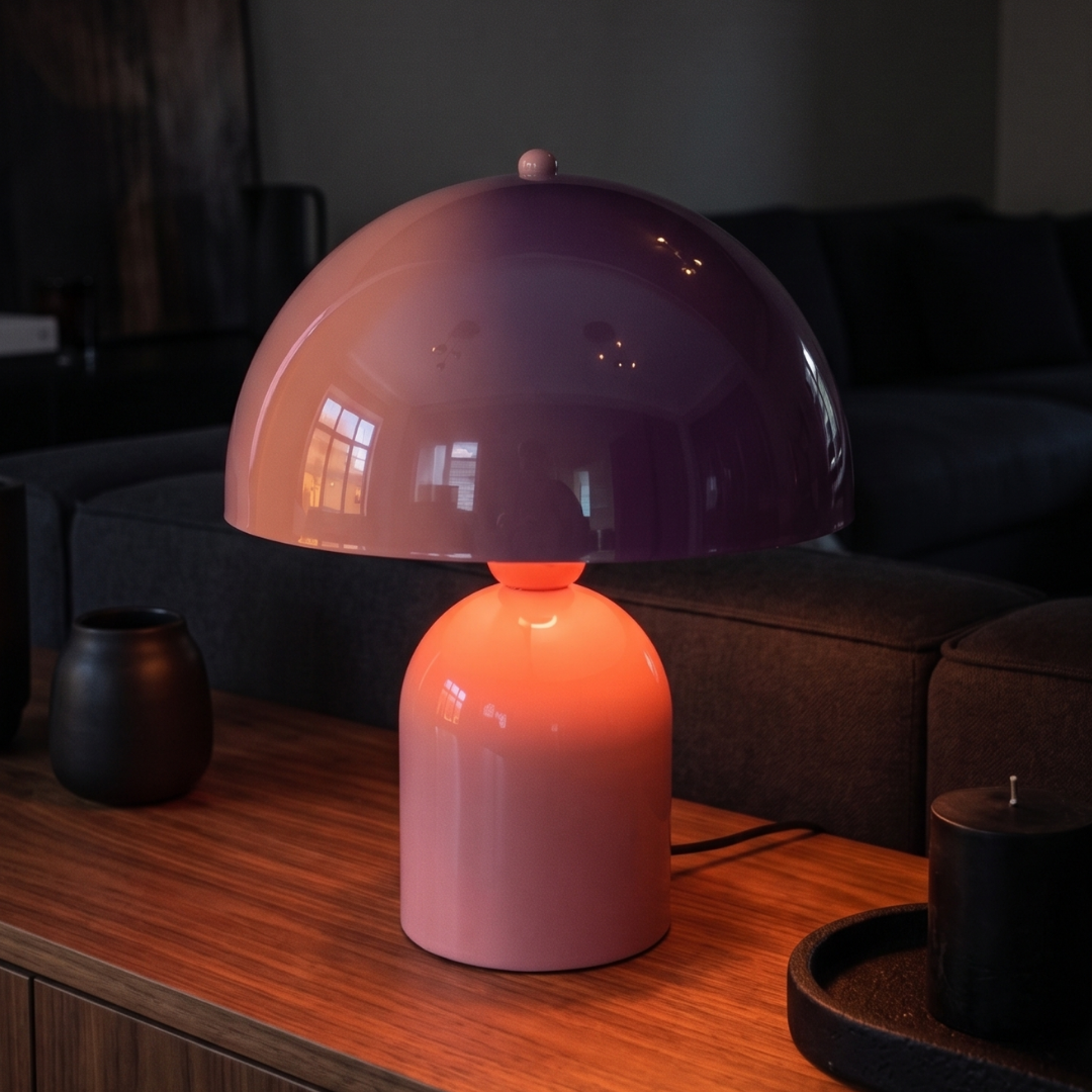 Soho Soft Pembe Metal Masa Lambası | ByLamp