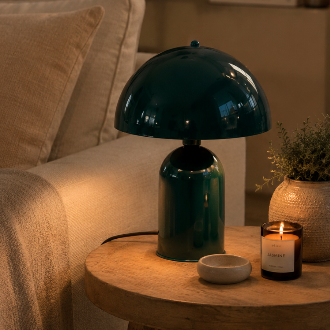 Soho Yarış Yeşili Metal Masa Lambası | ByLamp