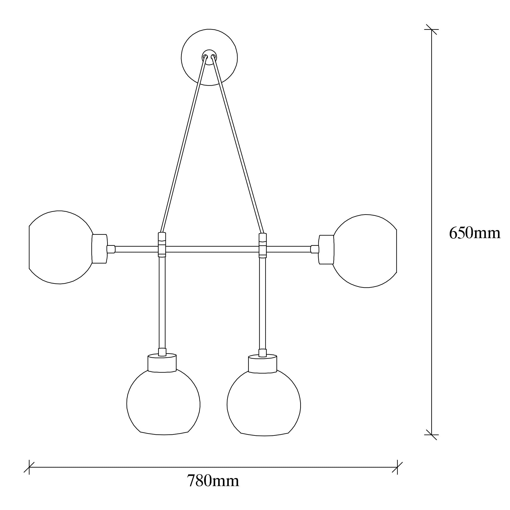 Swing NUW 3223 Cam Aplik Duvar Aydınlatma | ByLamp