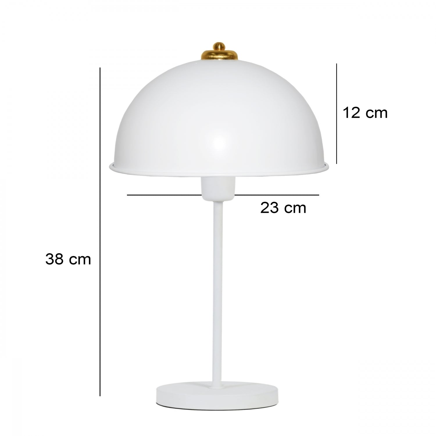 Swiss Decorative Table Lamp White | ByLamp