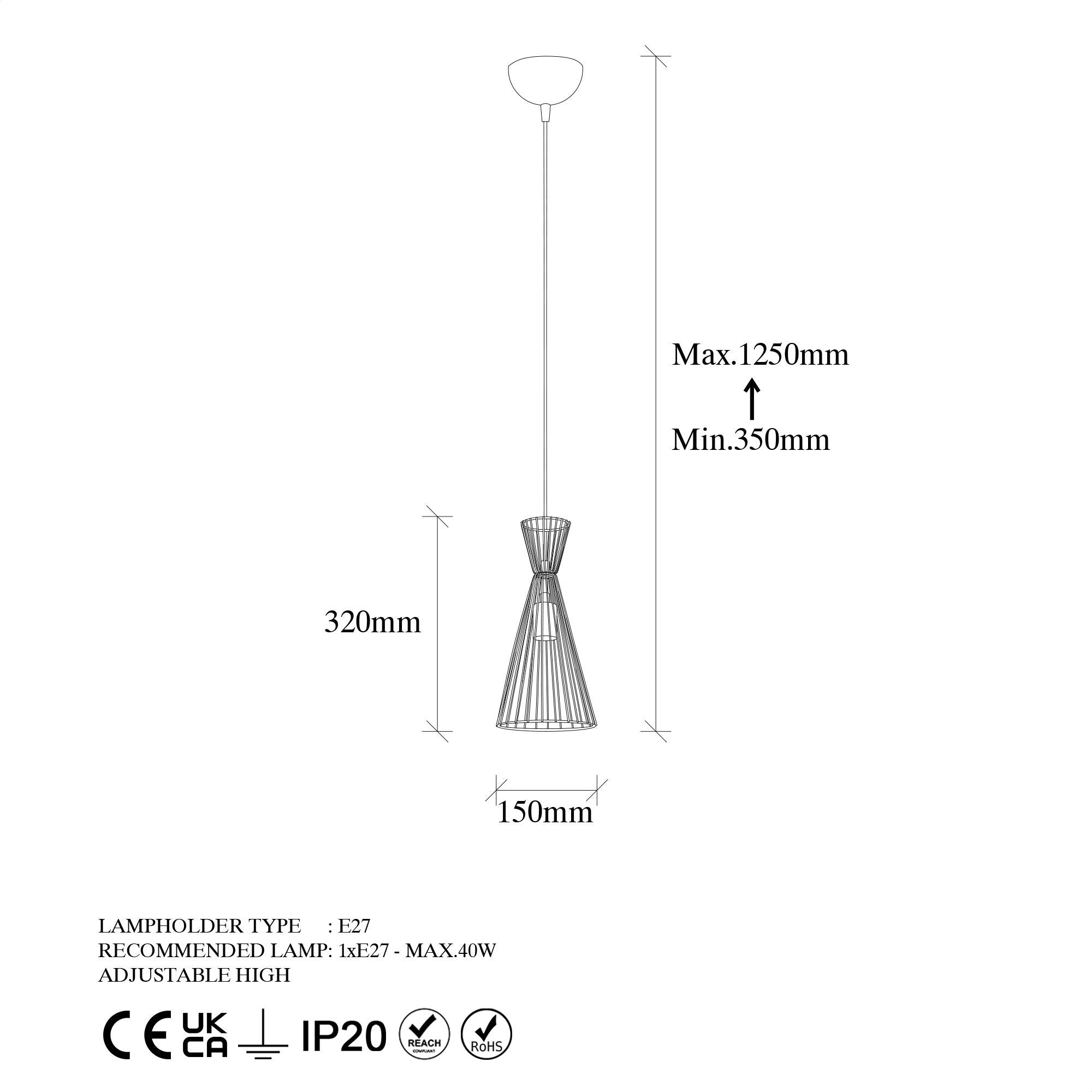 Teltom 12010 Tel Sarkıt Aydınlatma | ByLamp