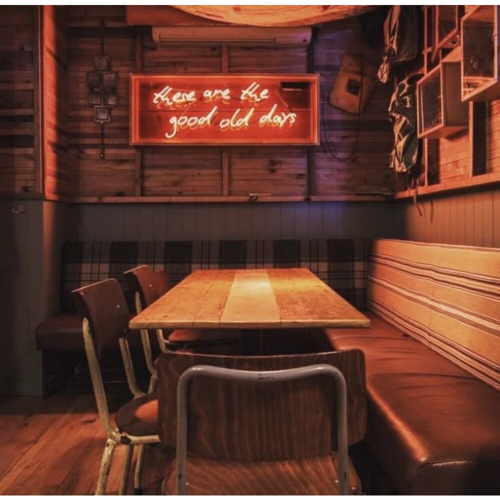 These Are The Good Old Days Led Neon Sign