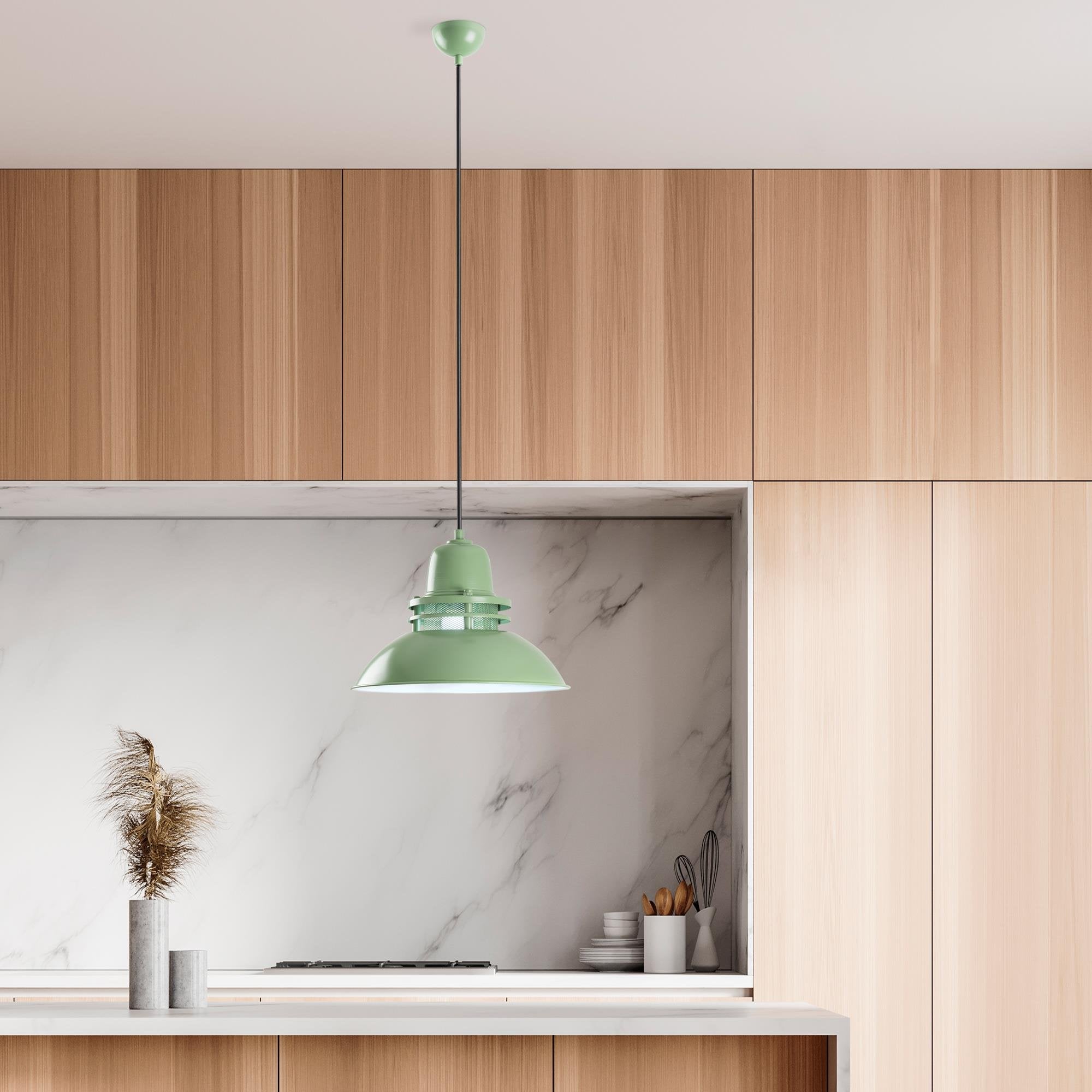 Tibet 3735 Mint Yeşili Sıvama Sarkıt Aydınlatma | ByLamp