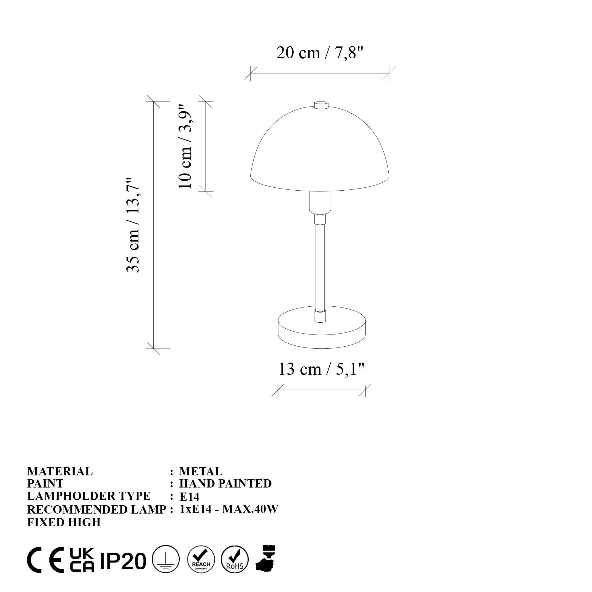 Togg 14801 Sıvama Masa Lambası Aydınlatma | ByLamp