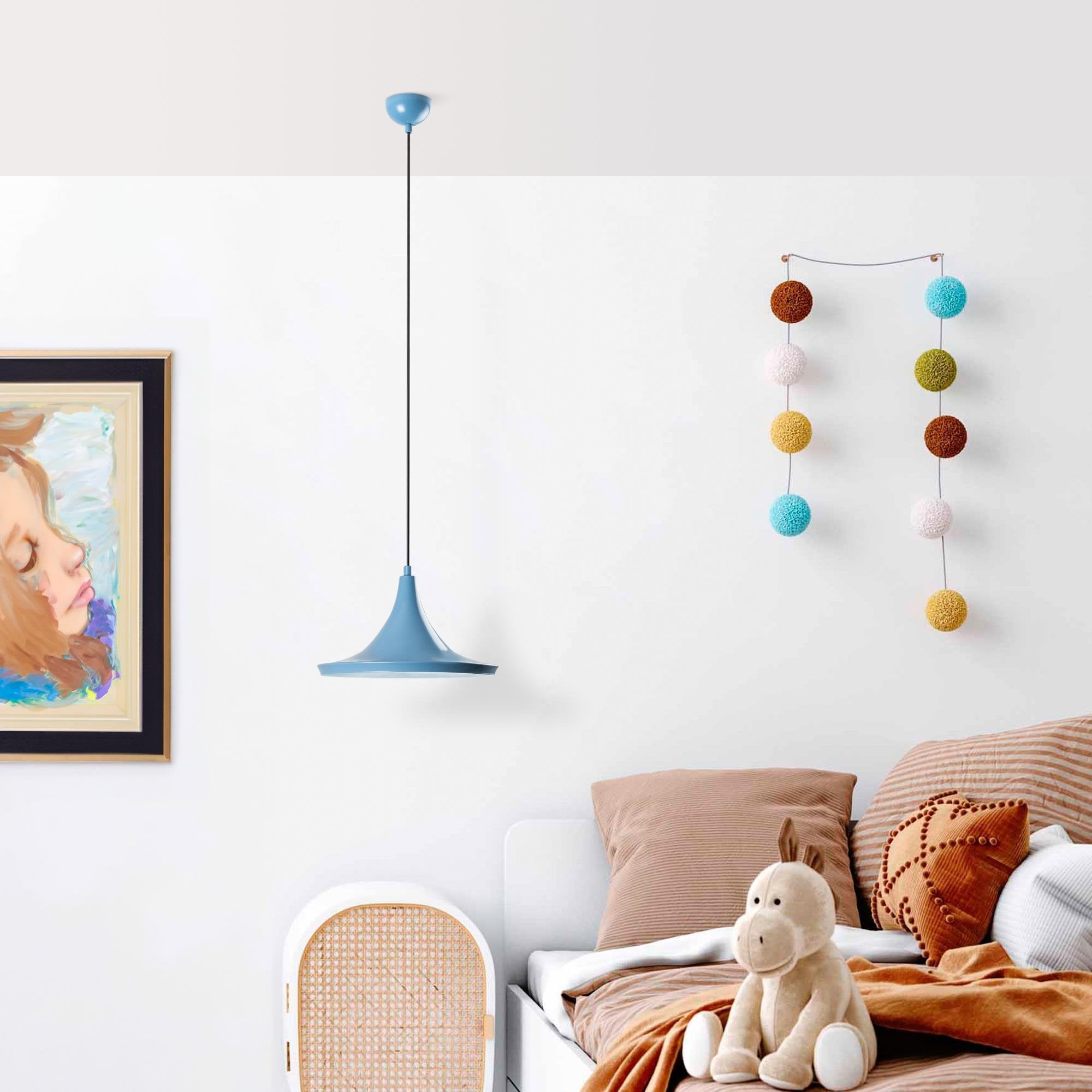 Tom 3531 Açık Mavi Sıvama Sarkıt Aydınlatma | ByLamp