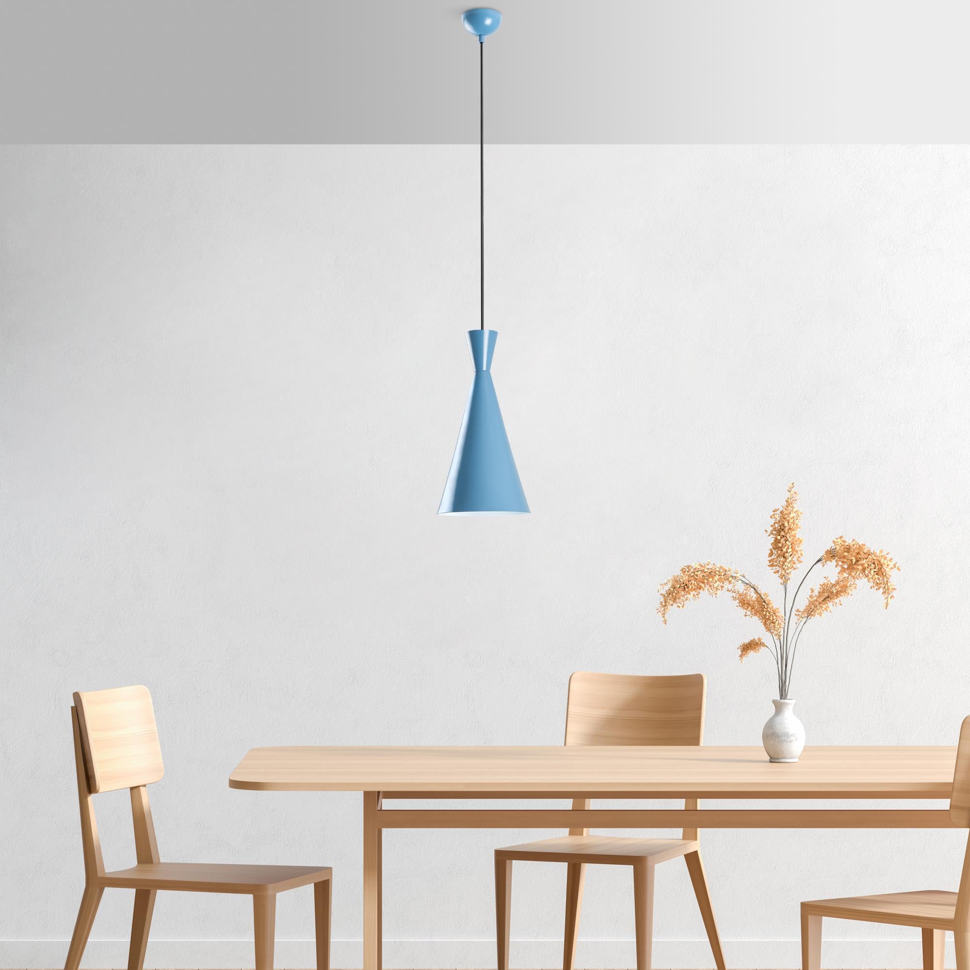 Tom 3541 Açık Mavi Sıvama Sarkıt Aydınlatma | ByLamp