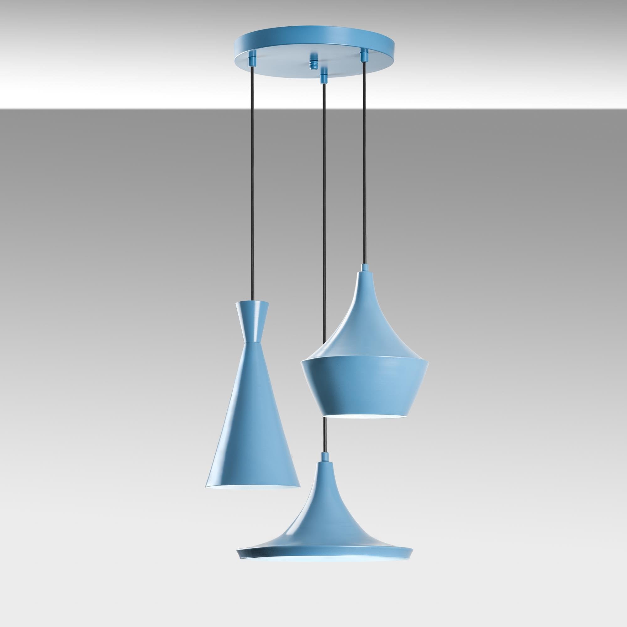 Tom 3556 Açık Mavi Sıvama Sarkıt Aydınlatma | ByLamp