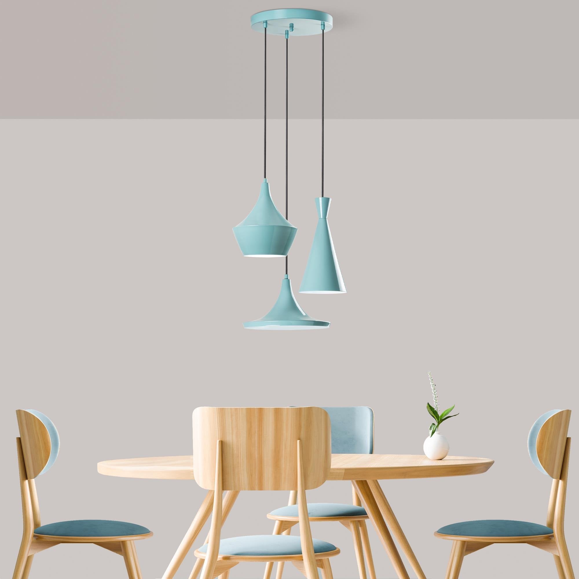 Tom 3556 Turkuaz Sıvama Sarkıt Aydınlatma | ByLamp