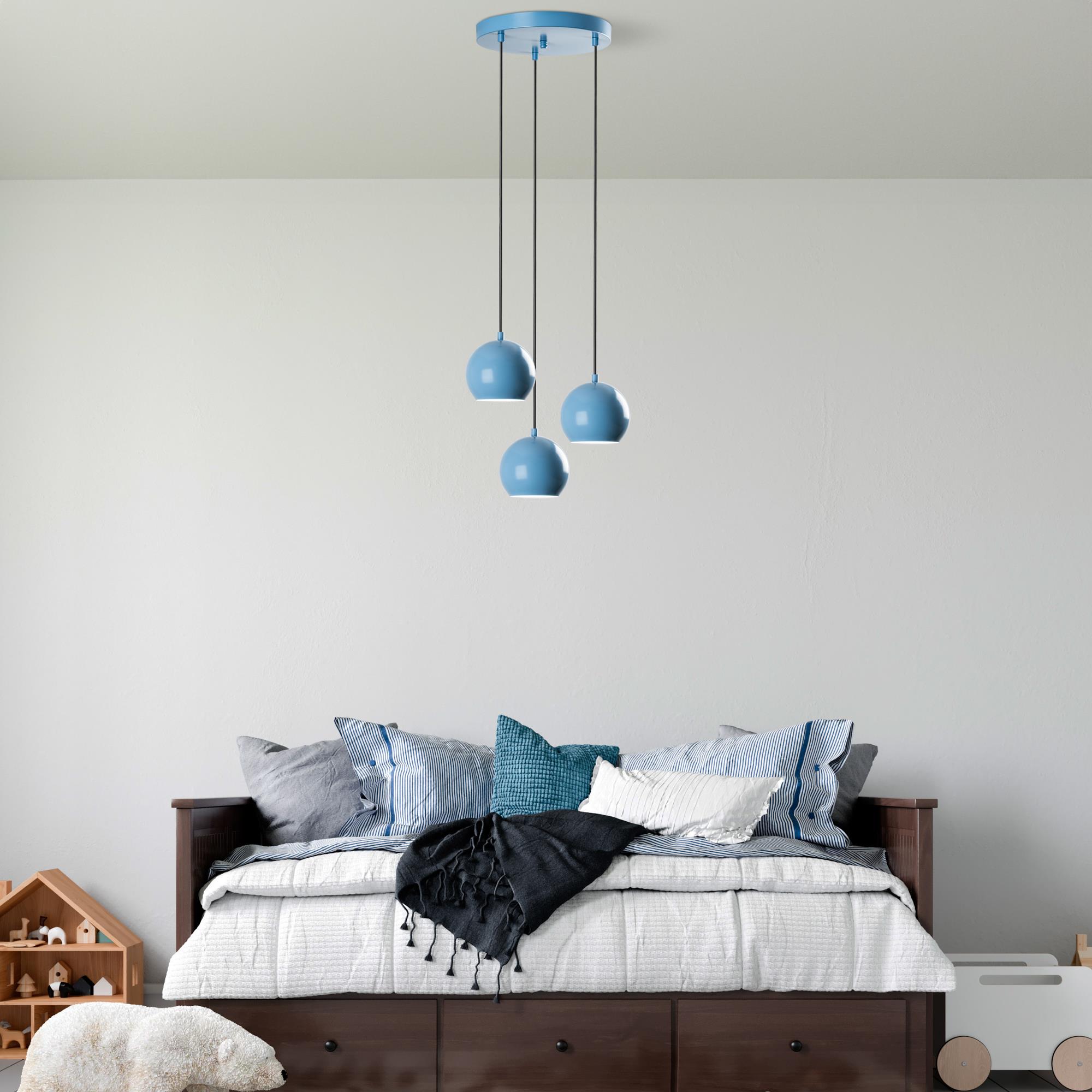 Top 15 241 1 Açık Mavi Sıvama Sarkıt Aydınlatma | ByLamp