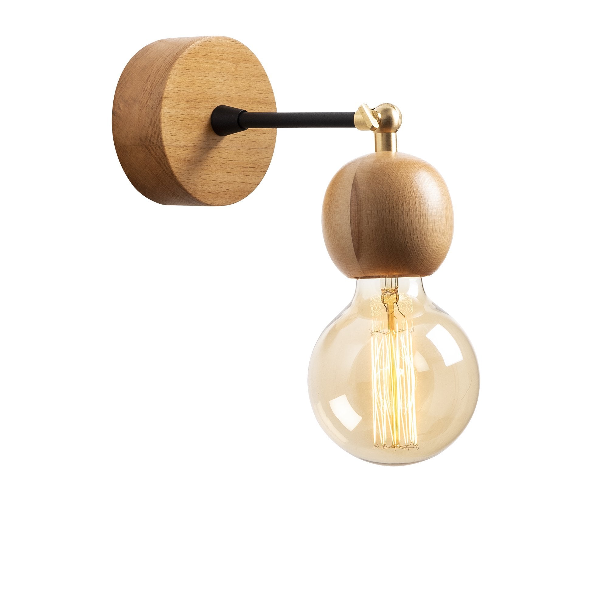 Dünya 825 Ahşap Aplik Duvar Aydınlatma | ByLamp