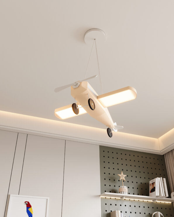 Uçak Sarkıt Lamba Çocuk Odası Aydınlatma | ByLamp