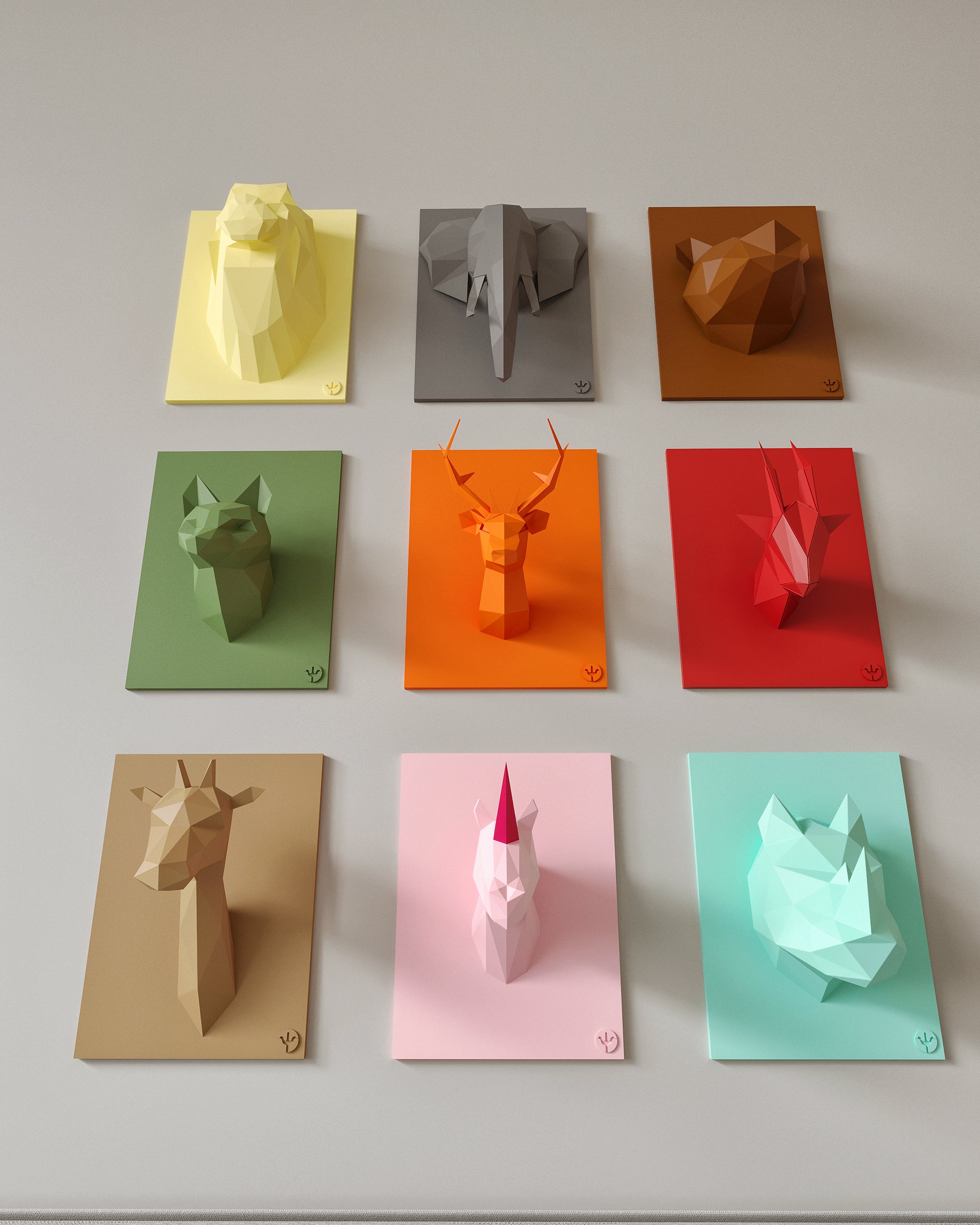 Dekoratif Unicorn Büst Duvar Panosu | ByLamp