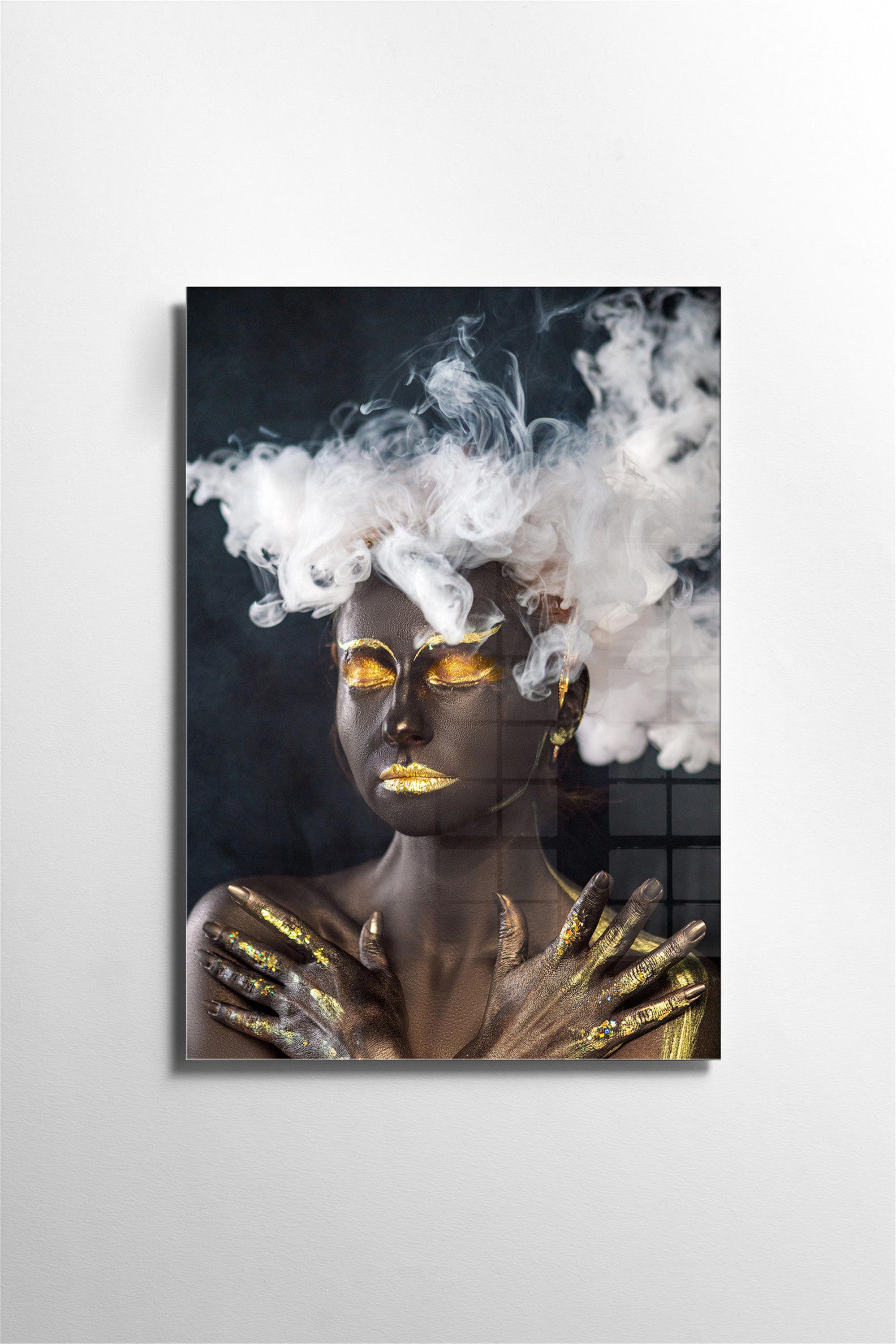 UV-003 Baskılı Cam Dikdörtgen Duvar Tablosu | ByLamp