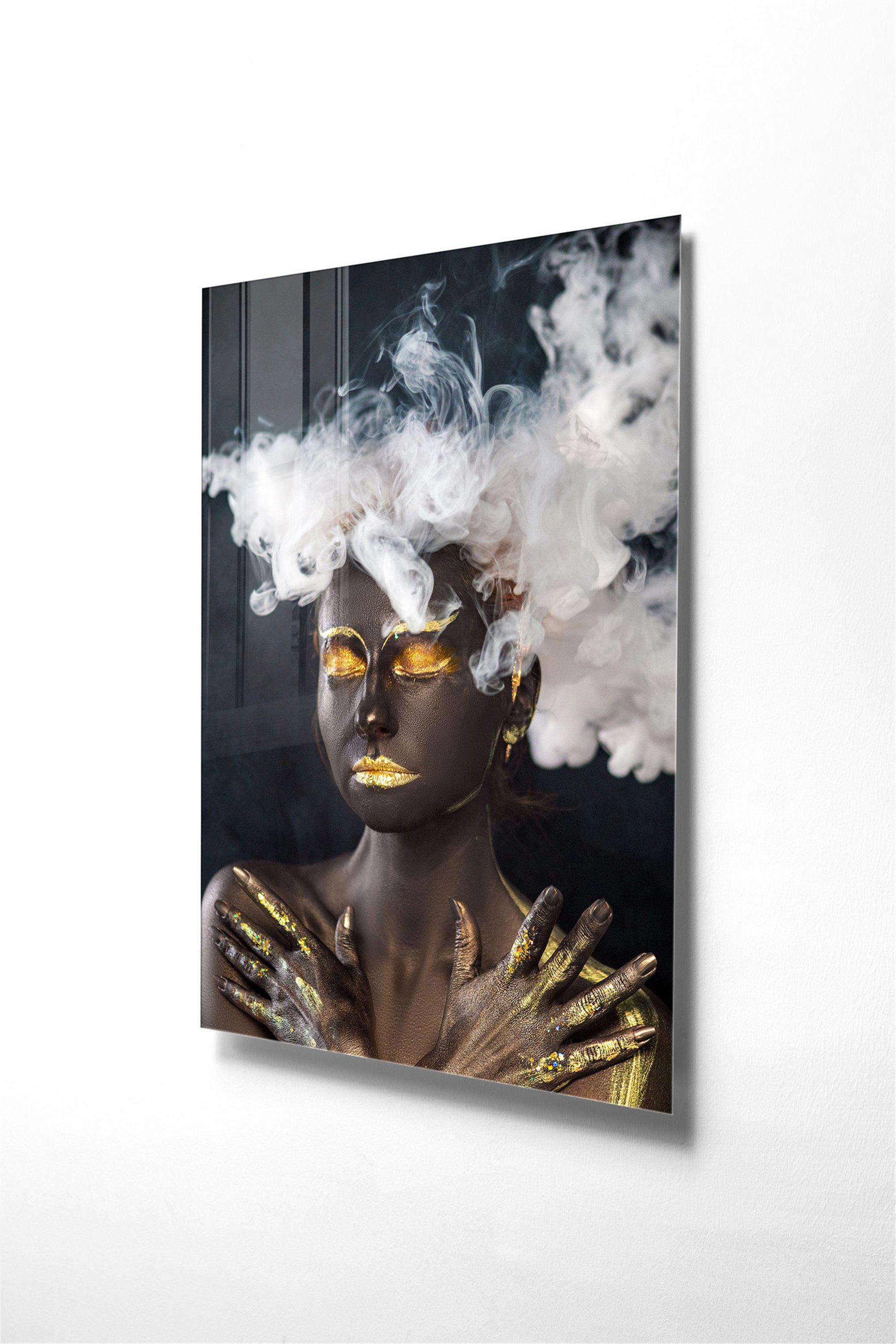 UV-003 Baskılı Cam Dikdörtgen Duvar Tablosu | ByLamp