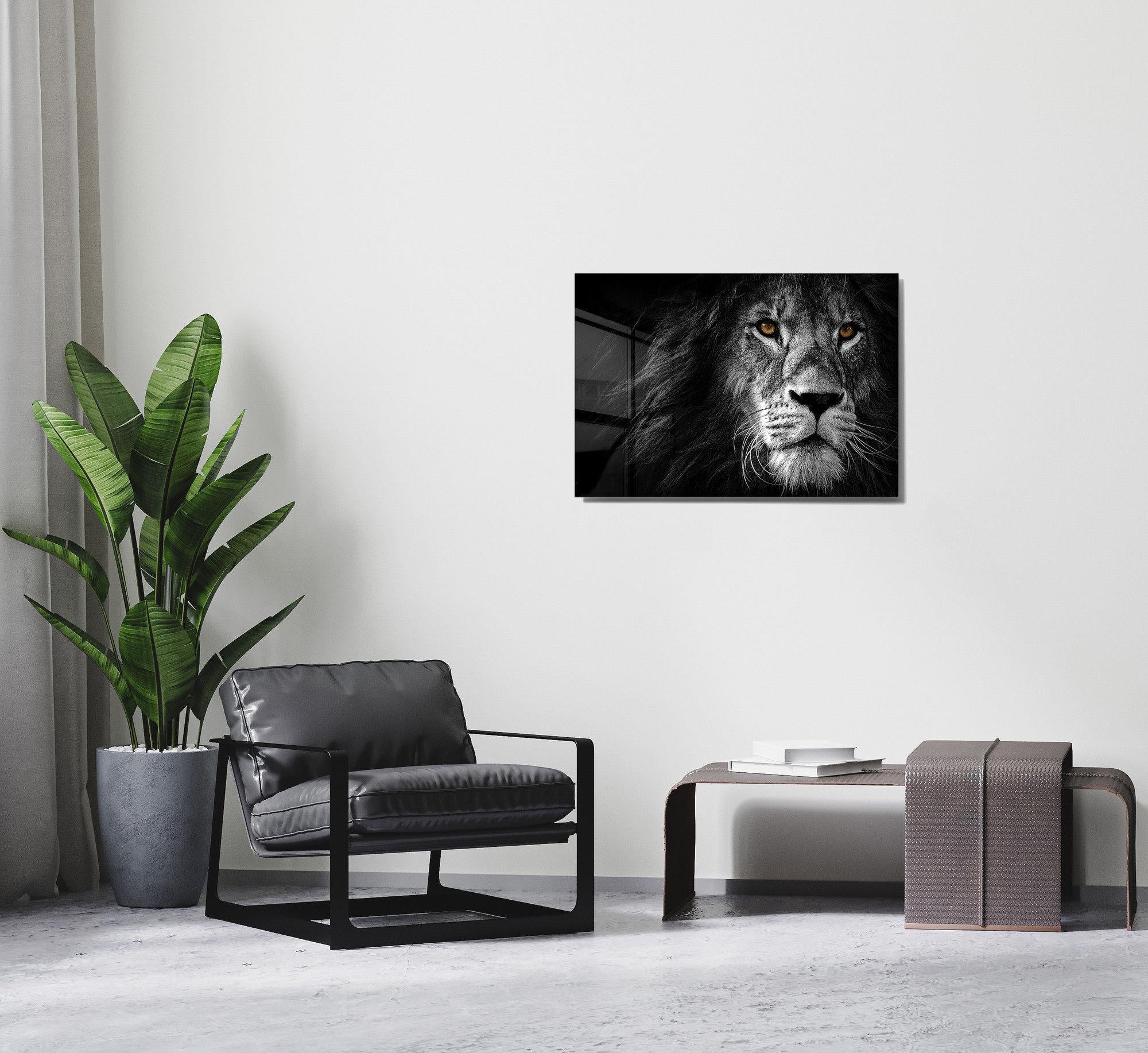 UV-008 Baskılı Cam Dikdörtgen Duvar Tablosu | ByLamp