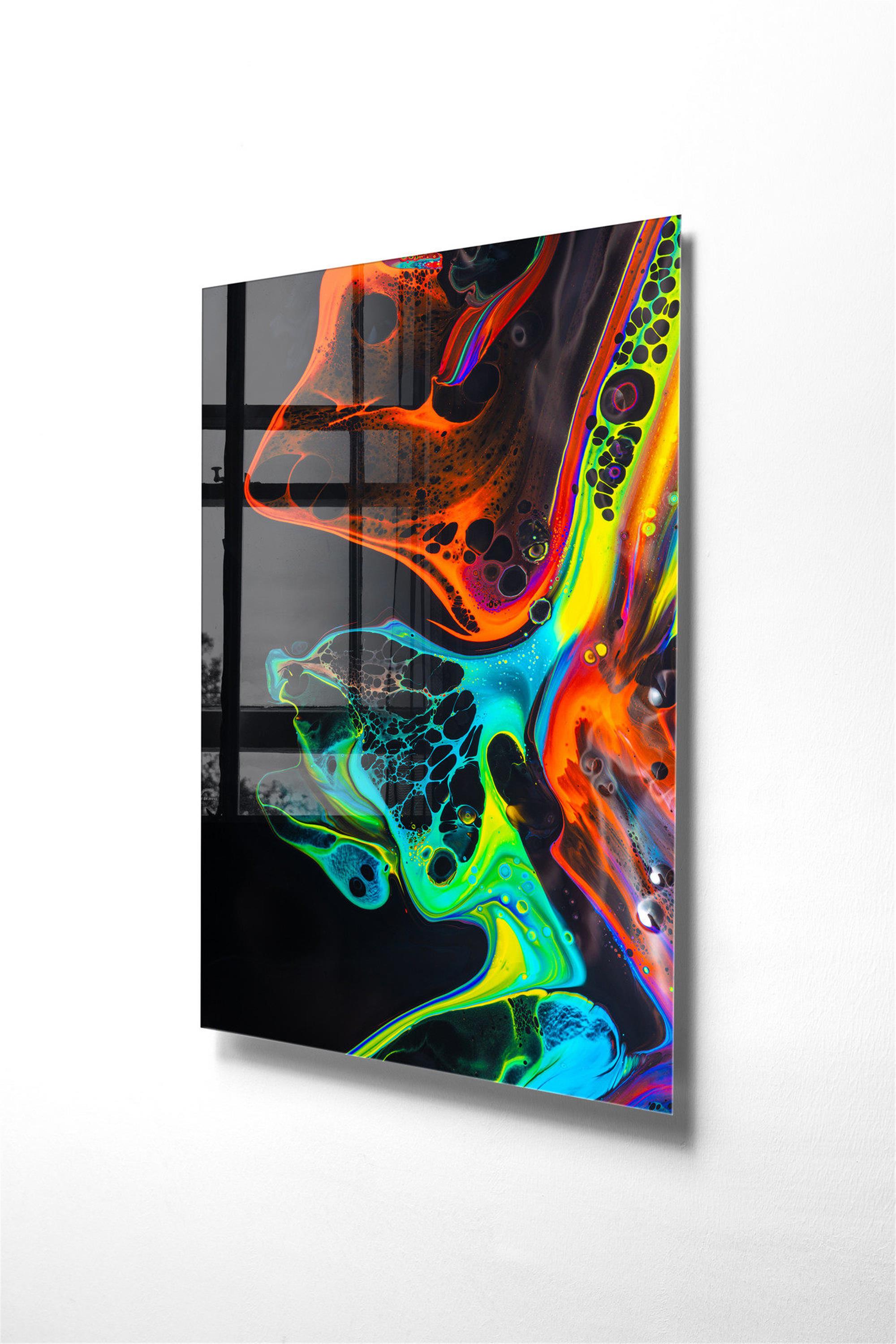 UV-010 Baskılı Cam Dikdörtgen Duvar Tablosu | ByLamp