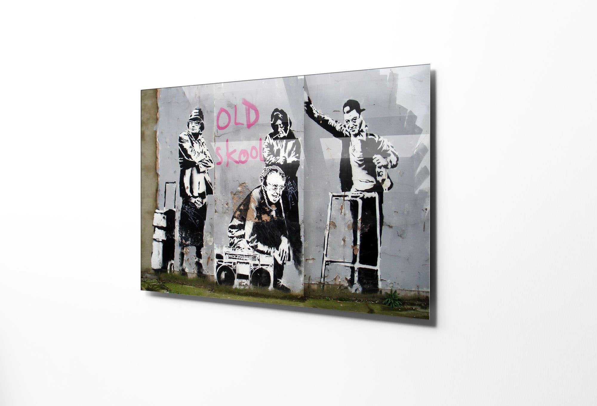 UV-023 Baskılı Cam Dikdörtgen Duvar Tablosu | ByLamp