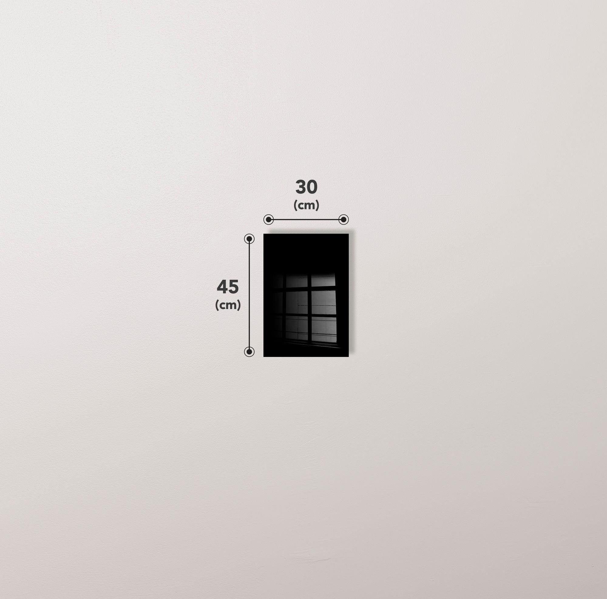 UV-025 Baskılı Cam Dikdörtgen Duvar Tablosu | ByLamp