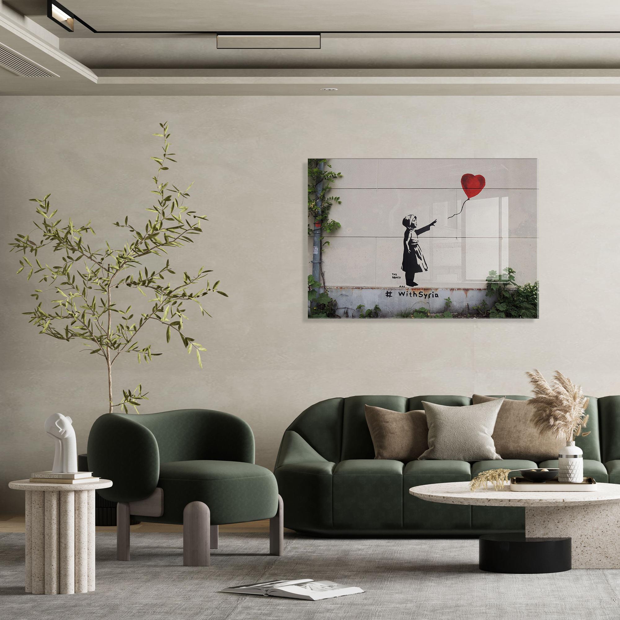 UV-029 Baskılı Cam Dikdörtgen Duvar Tablosu | ByLamp