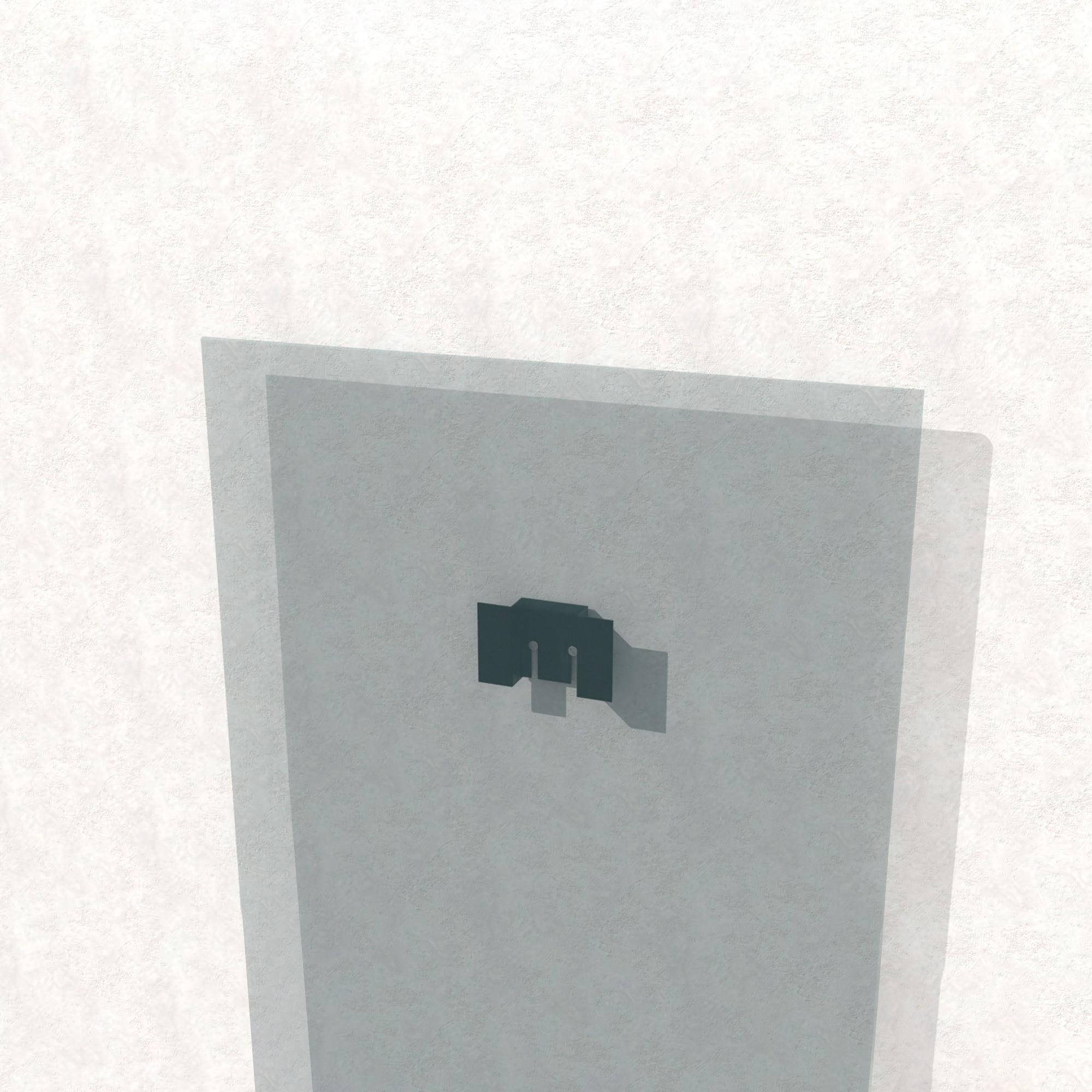 UV-032 Baskılı Cam Dikdörtgen Duvar Tablosu | ByLamp