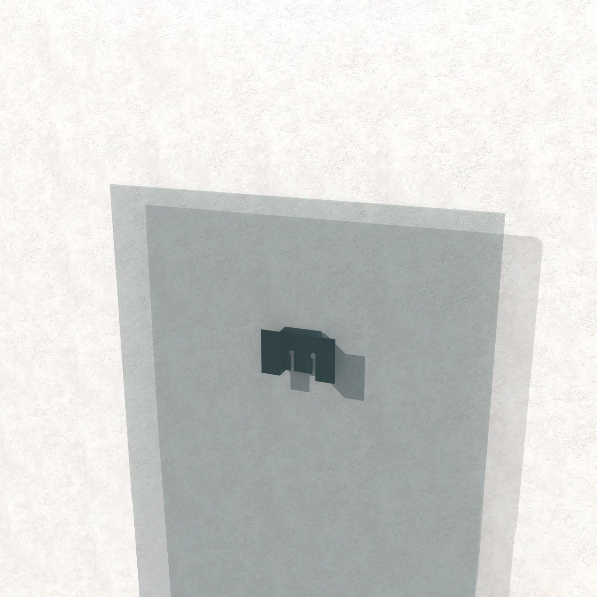 UV-034 Baskılı Cam Dikdörtgen Duvar Tablosu | ByLamp