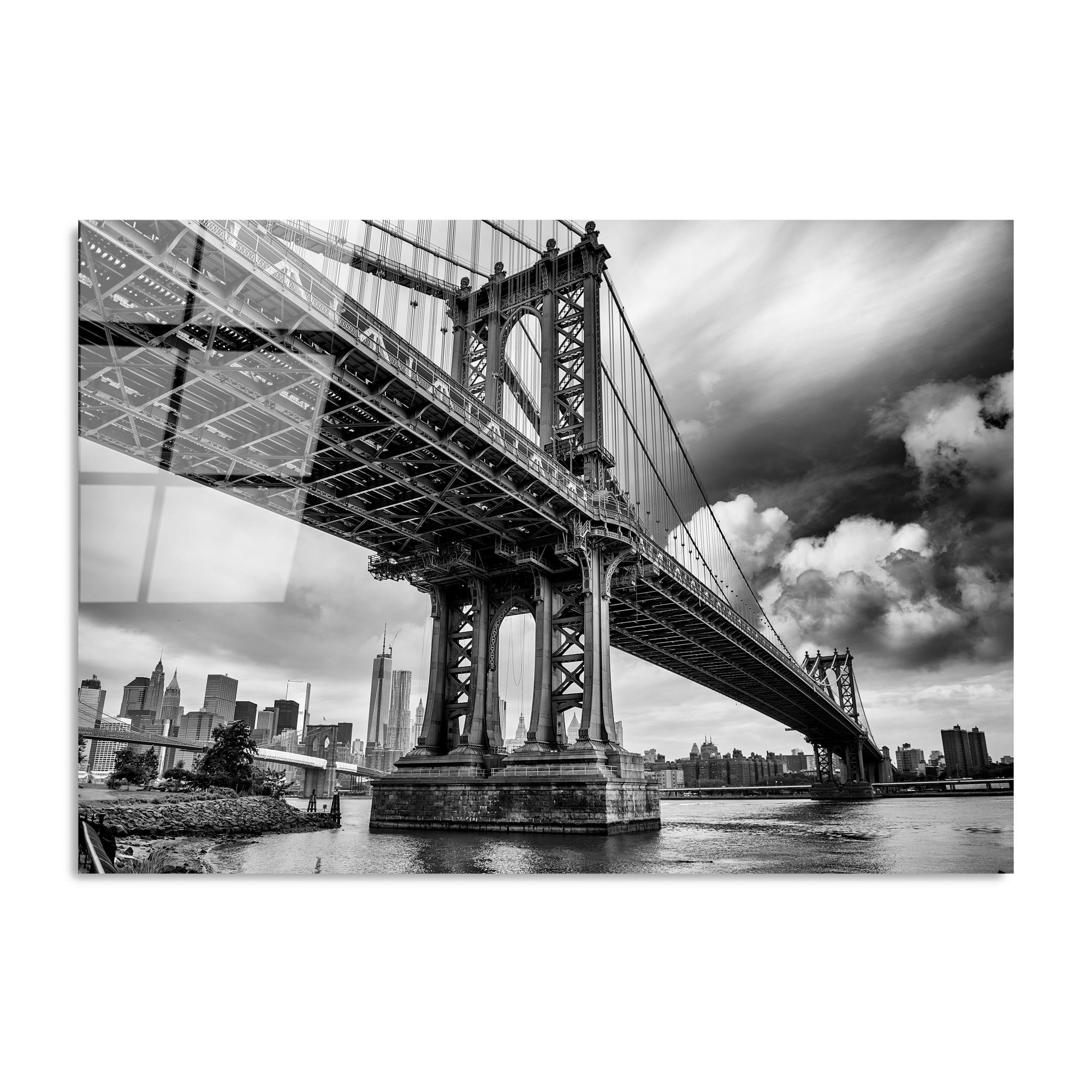 UV-041 Baskılı Cam Dikdörtgen Duvar Tablosu | ByLamp