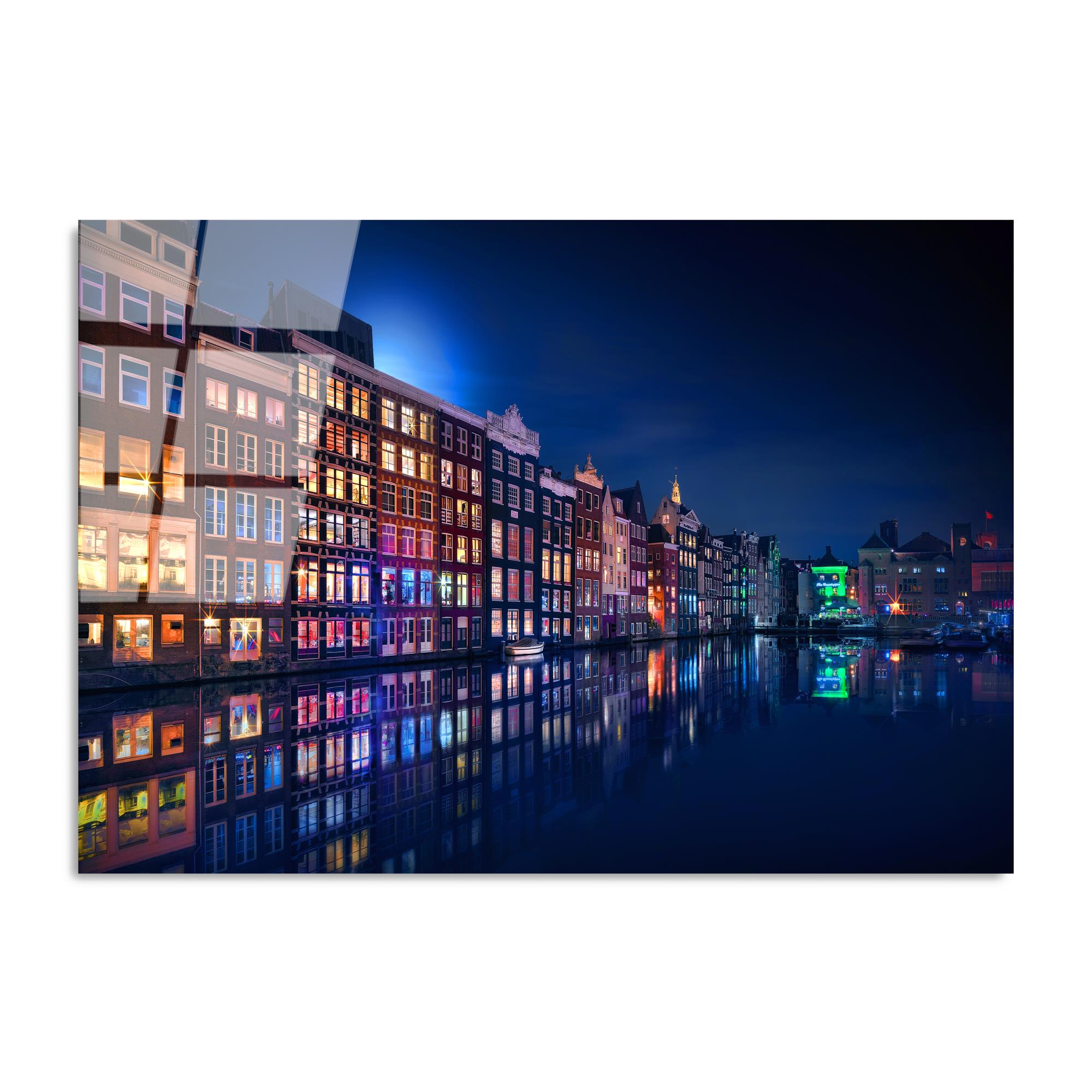 UV-043 Baskılı Cam Dikdörtgen Duvar Tablosu | ByLamp