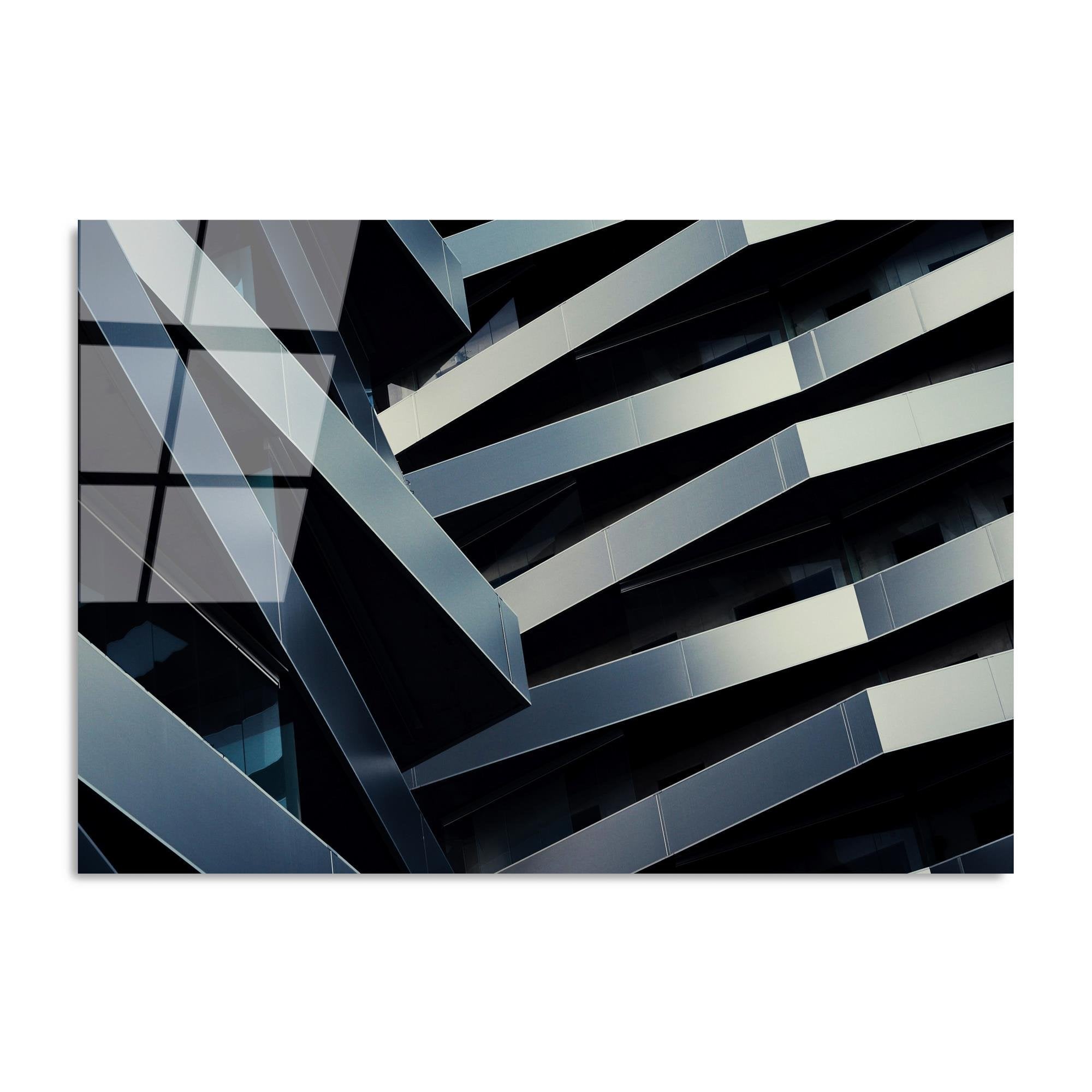 UV-048 Baskılı Cam Dikdörtgen Duvar Tablosu | ByLamp