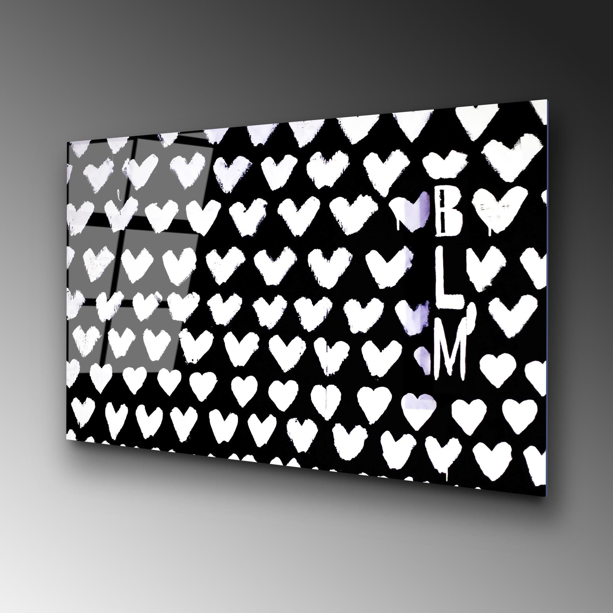 UV-050 Baskılı Cam Dikdörtgen Duvar Tablosu | ByLamp