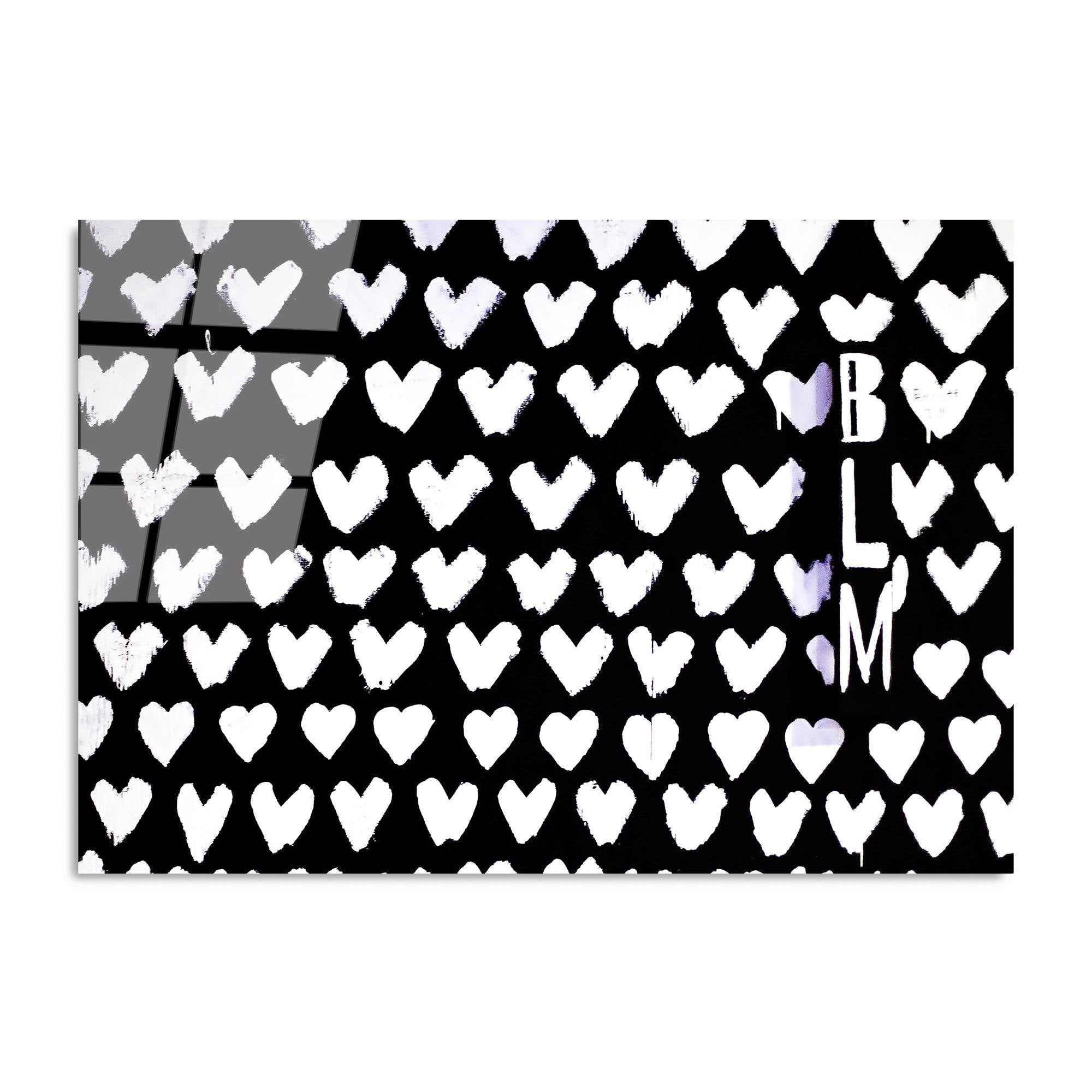 UV-050 Baskılı Cam Dikdörtgen Duvar Tablosu | ByLamp