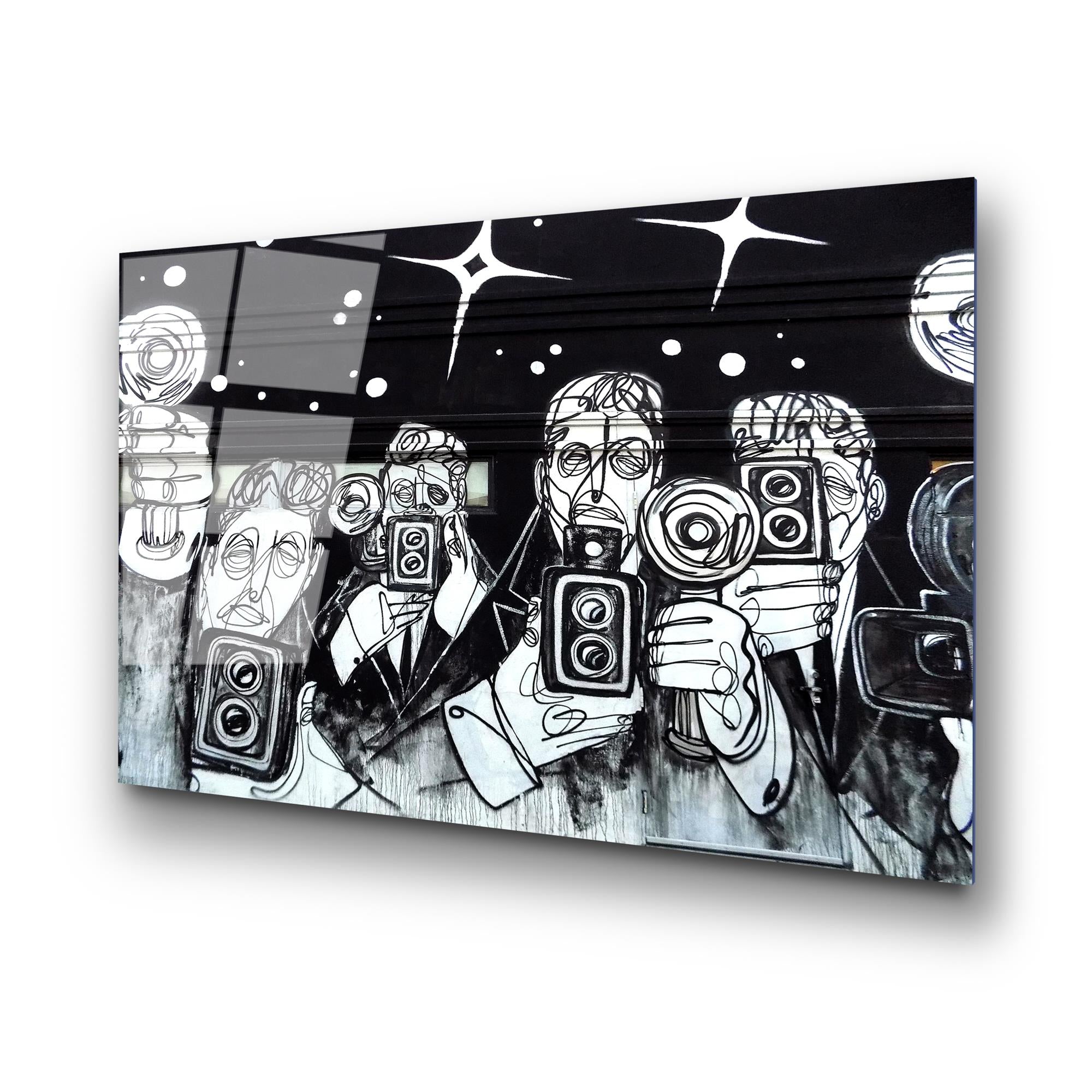 UV-051 Baskılı Cam Dikdörtgen Duvar Tablosu | ByLamp