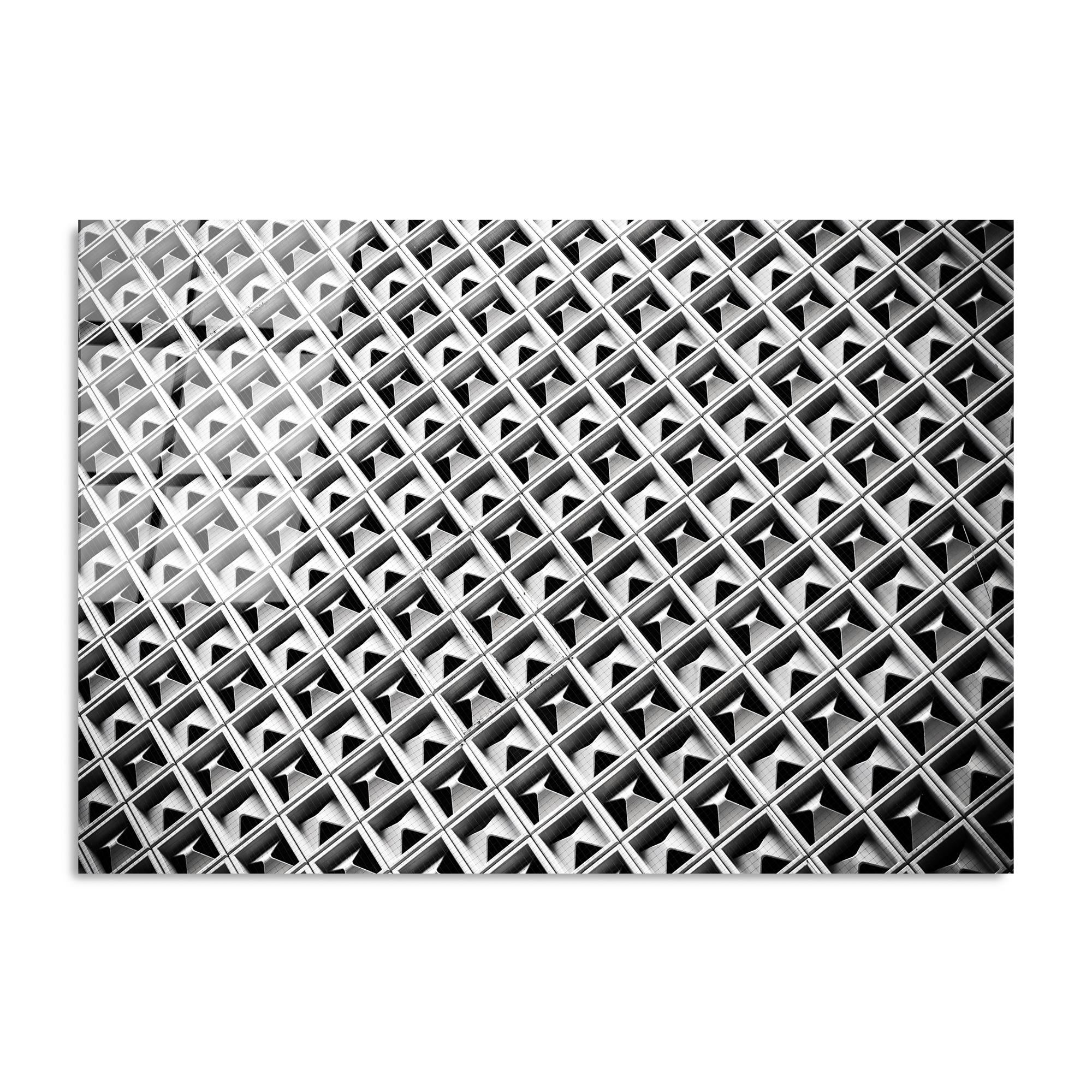 UV-053 Baskılı Cam Dikdörtgen Duvar Tablosu | ByLamp