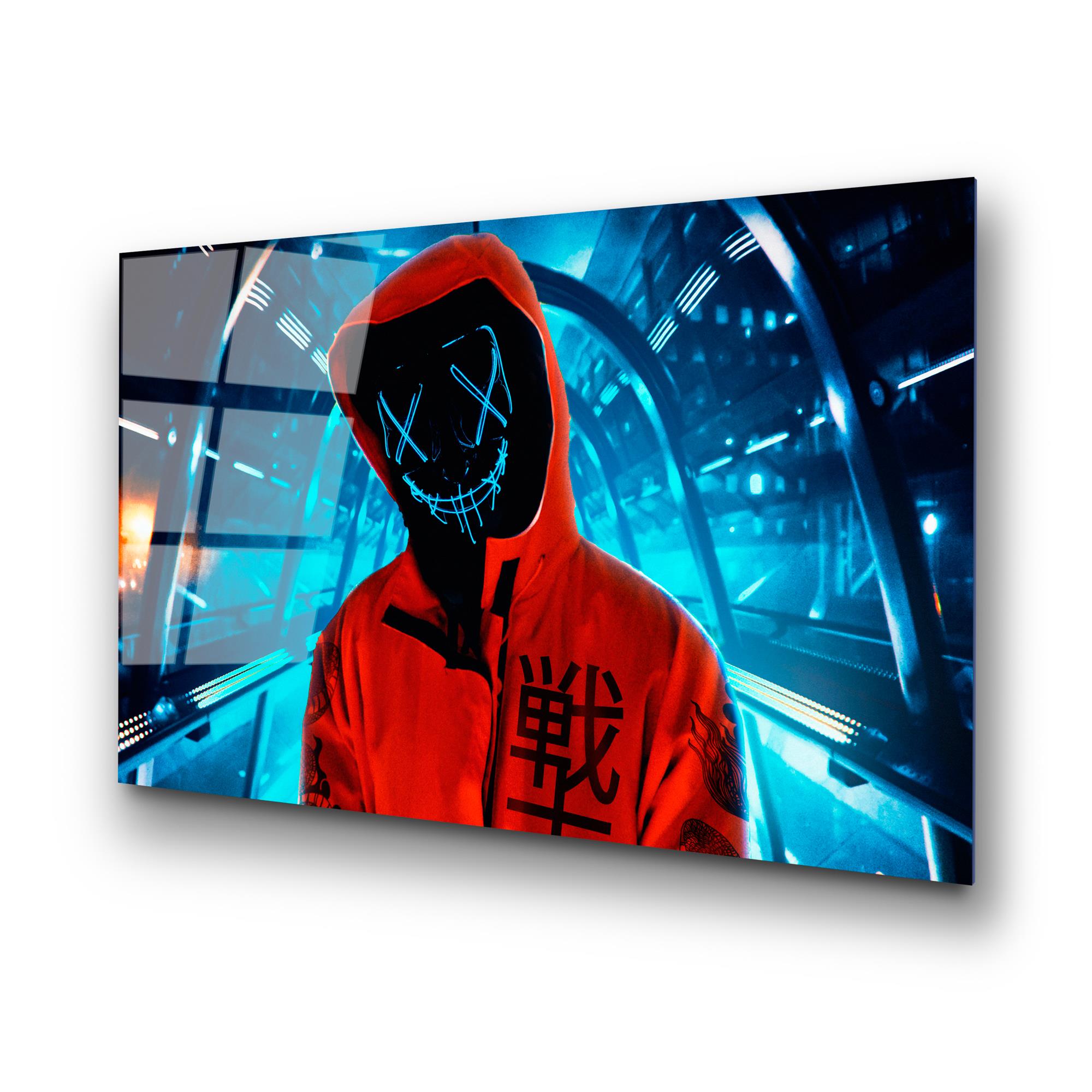 UV-059 Baskılı Cam Dikdörtgen Duvar Tablosu | ByLamp