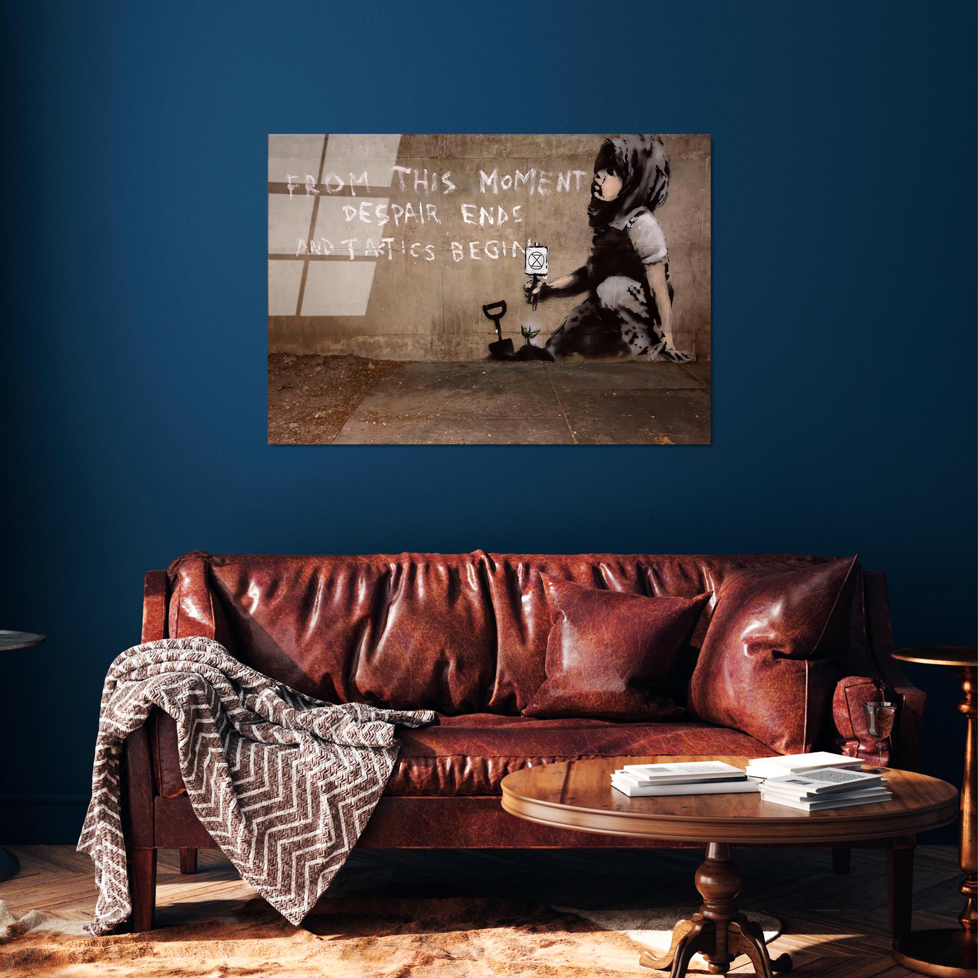 UV-061 Baskılı Cam Dikdörtgen Duvar Tablosu | ByLamp