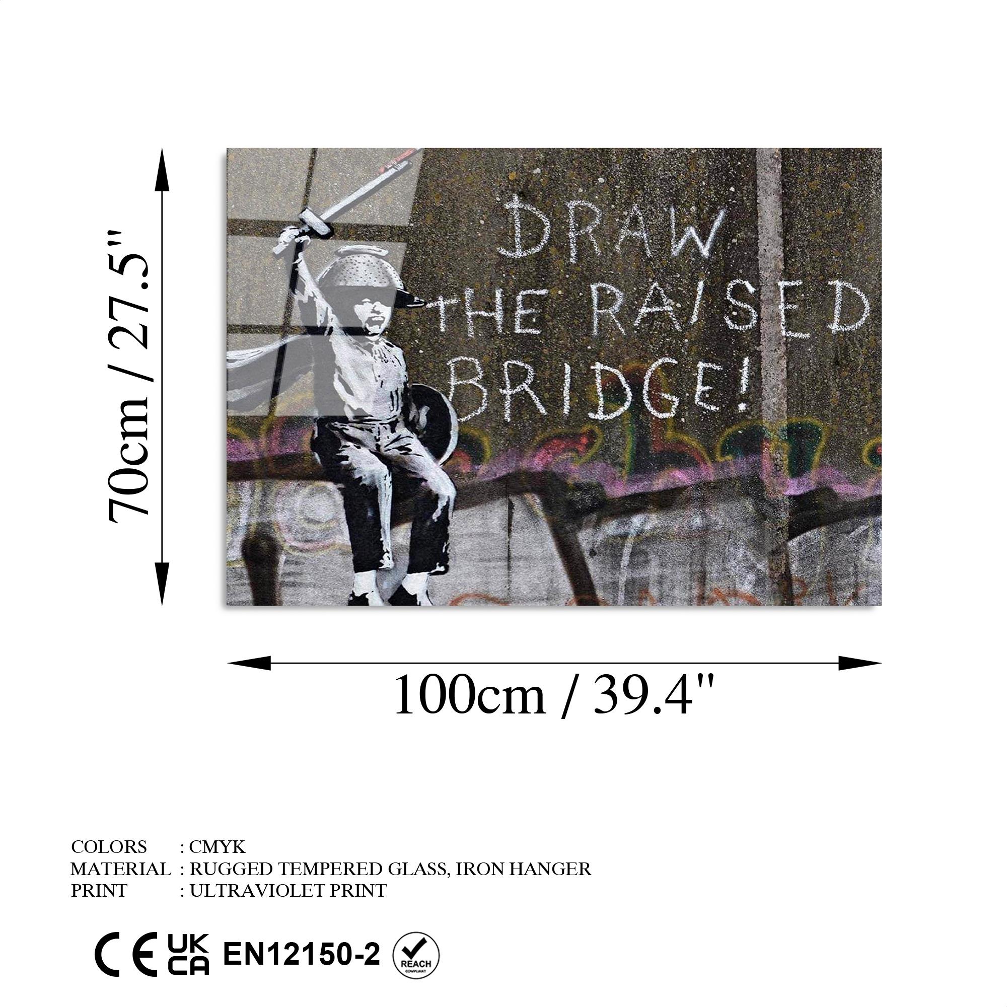 UV-062 Baskılı Cam Dikdörtgen Duvar Tablosu | ByLamp