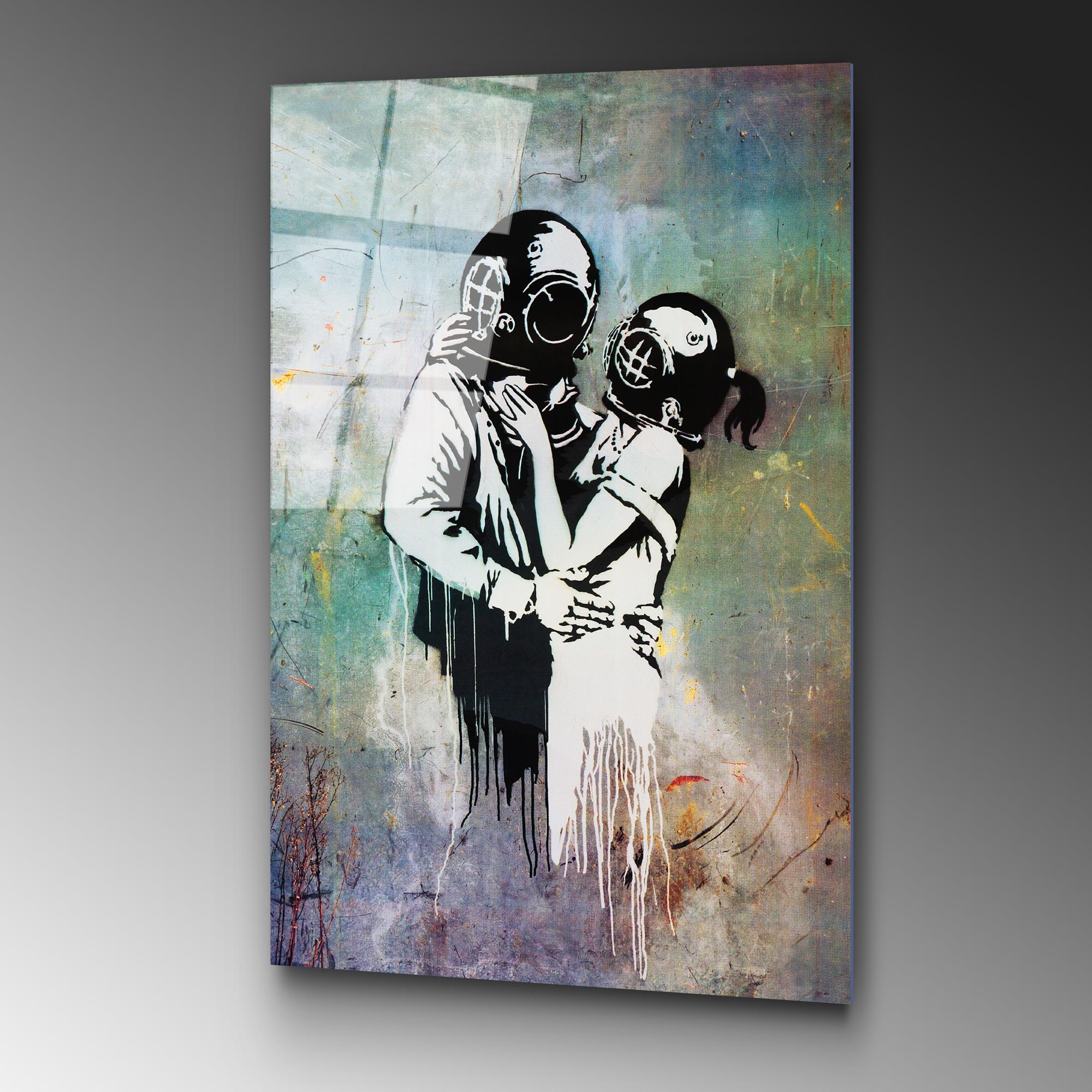 UV-064 Baskılı Cam Dikdörtgen Duvar Tablosu | ByLamp