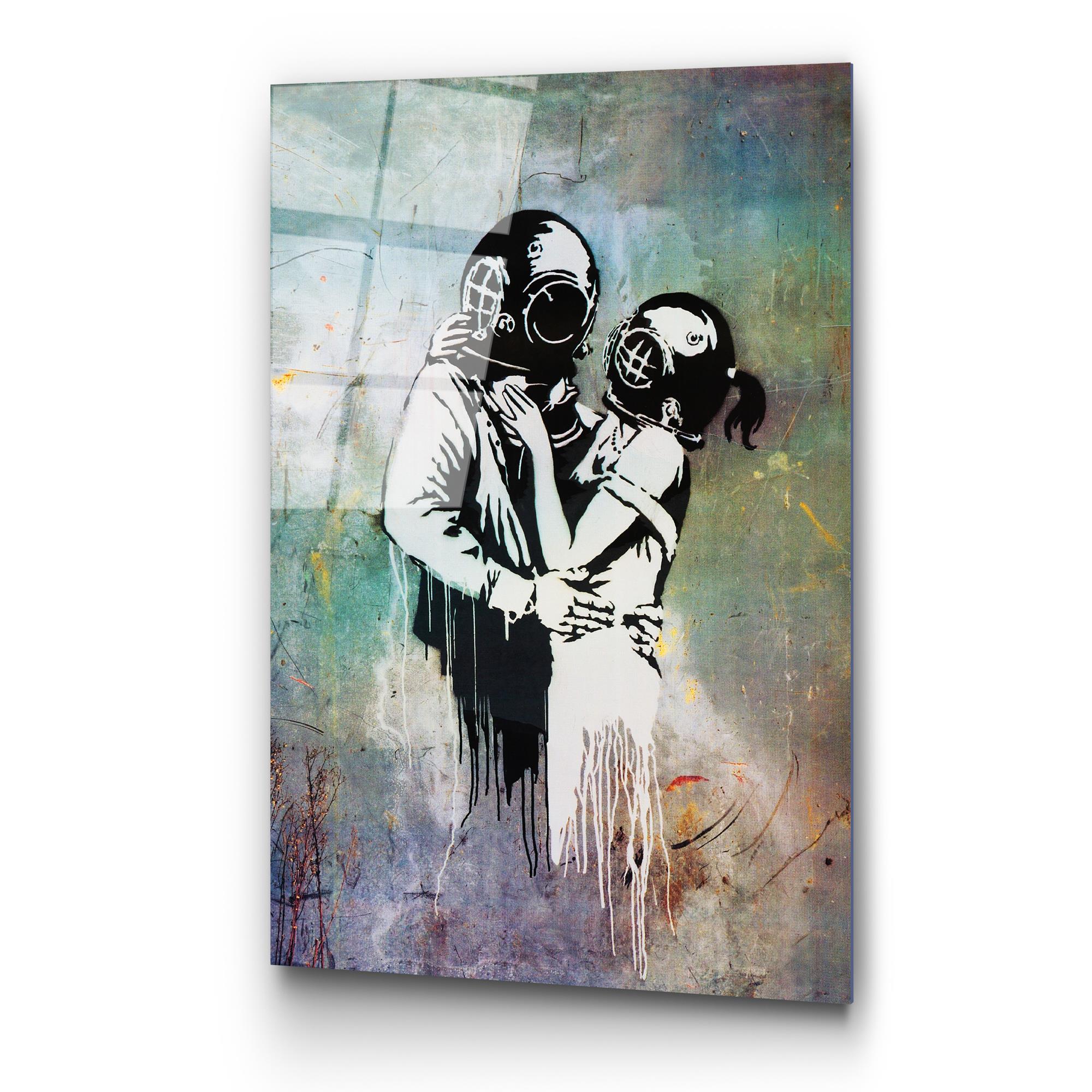 UV-064 Baskılı Cam Dikdörtgen Duvar Tablosu | ByLamp