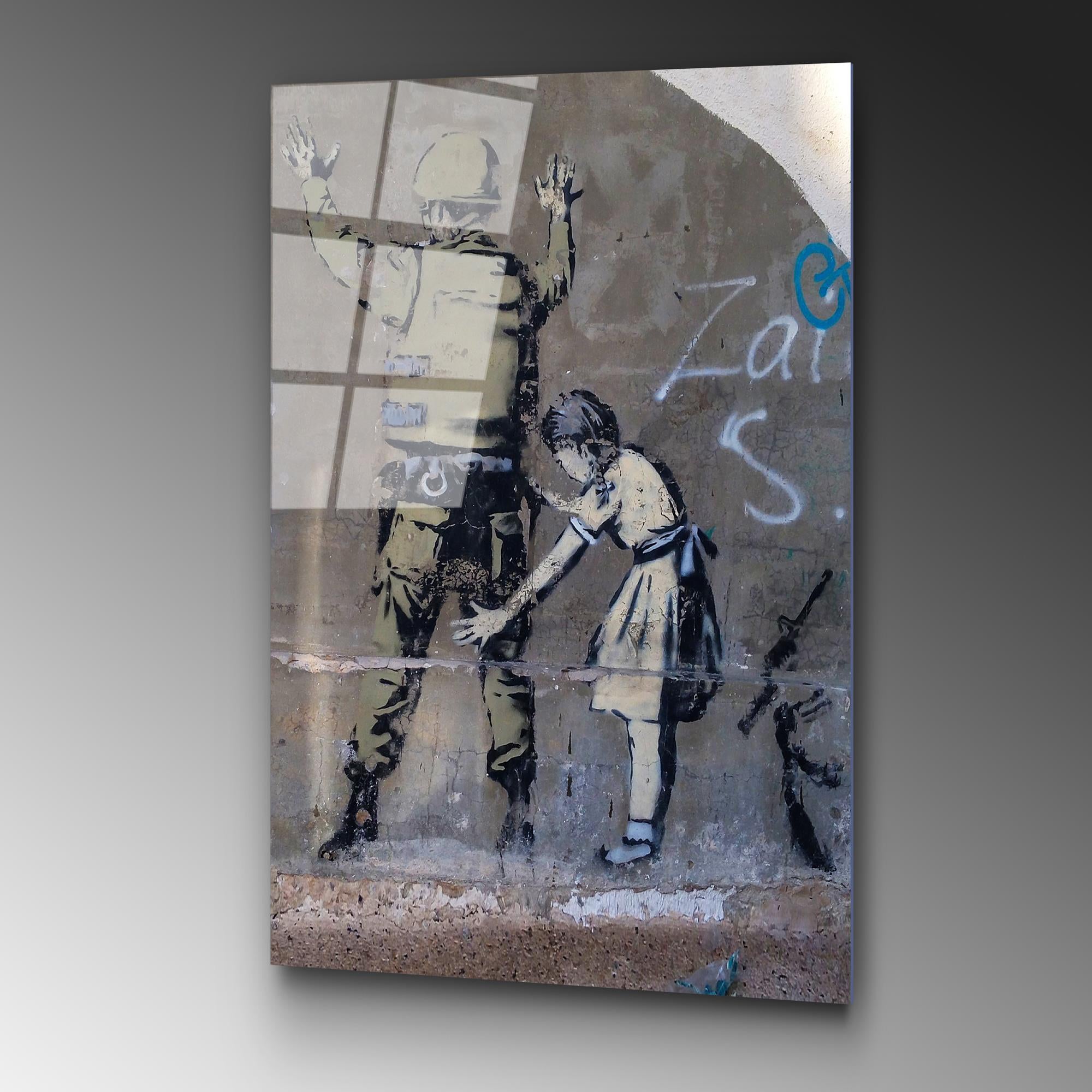 UV-067 Baskılı Cam Dikdörtgen Duvar Tablosu | ByLamp