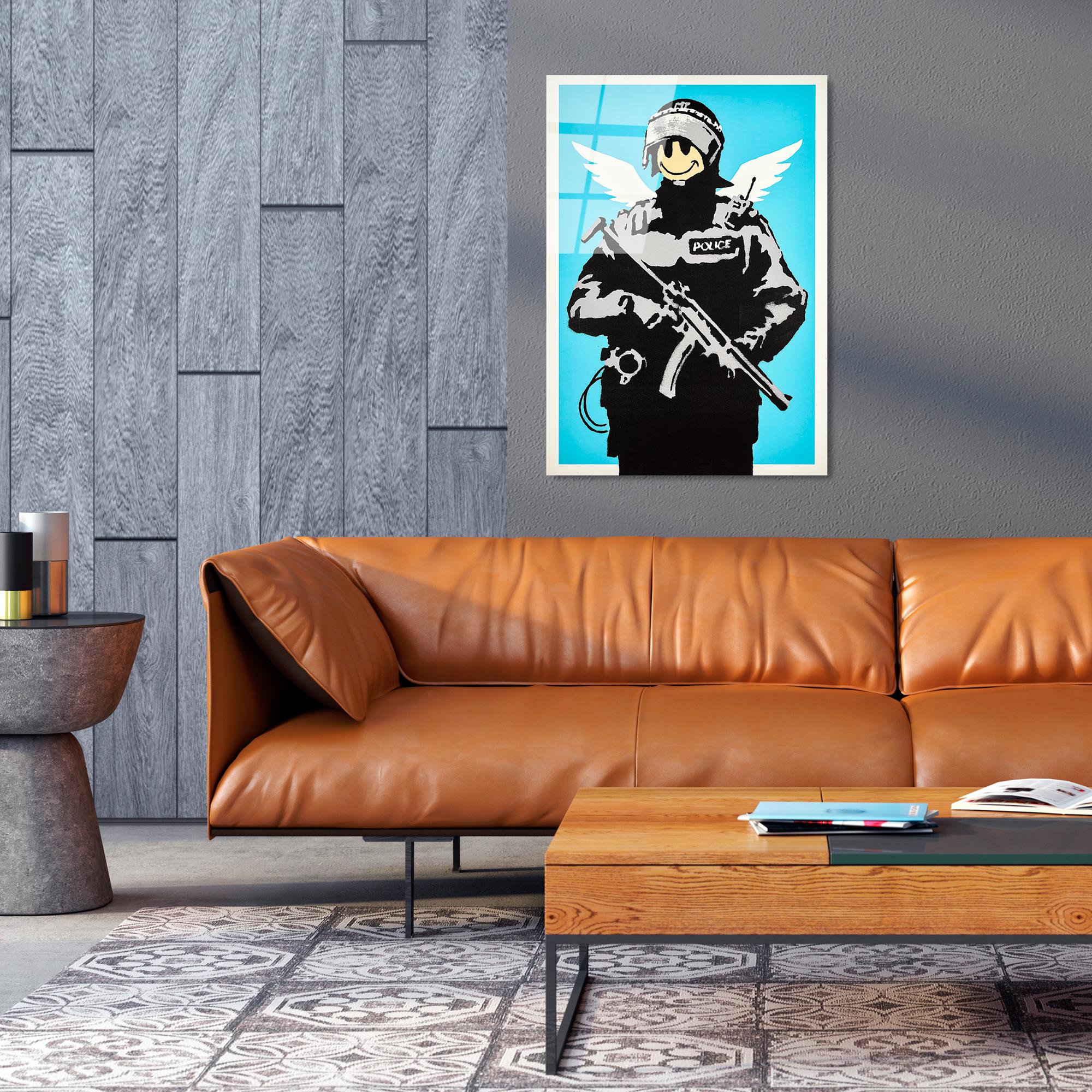 UV-069 Baskılı Cam Dikdörtgen Duvar Tablosu | ByLamp