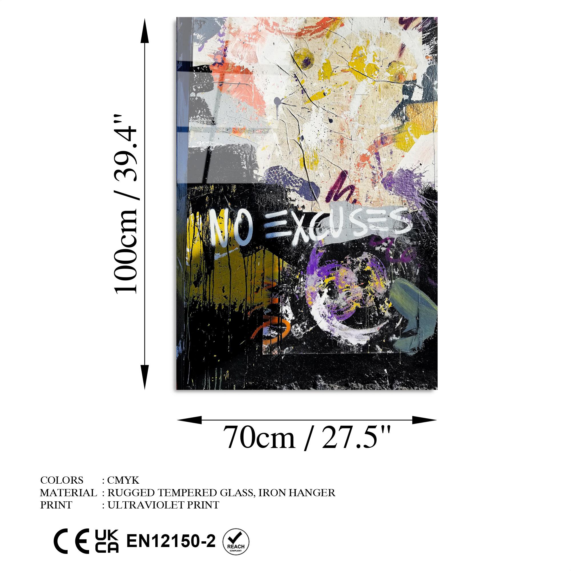 UV-070 Baskılı Cam Dikdörtgen Duvar Tablosu | ByLamp