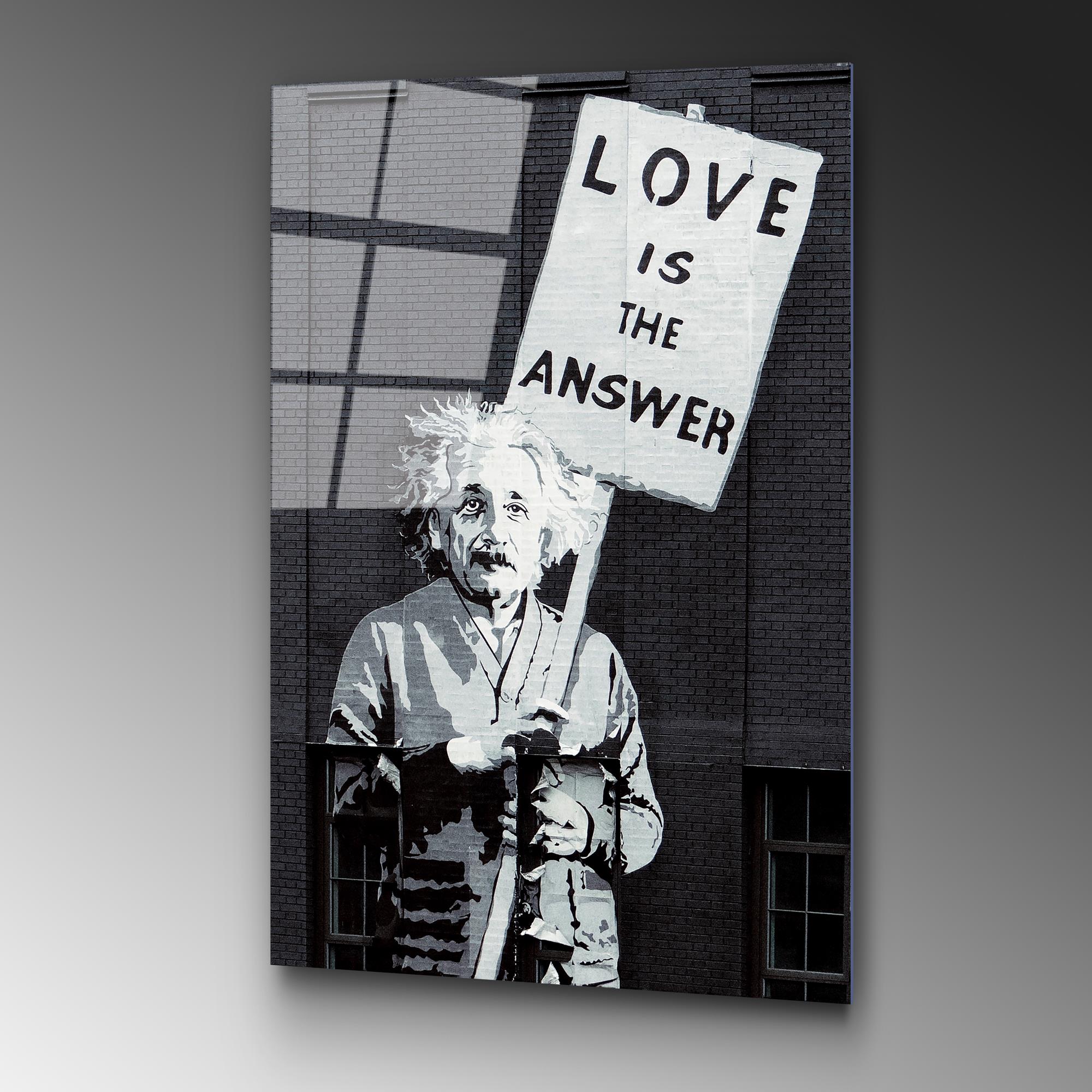 UV-071 Baskılı Cam Dikdörtgen Duvar Tablosu | ByLamp