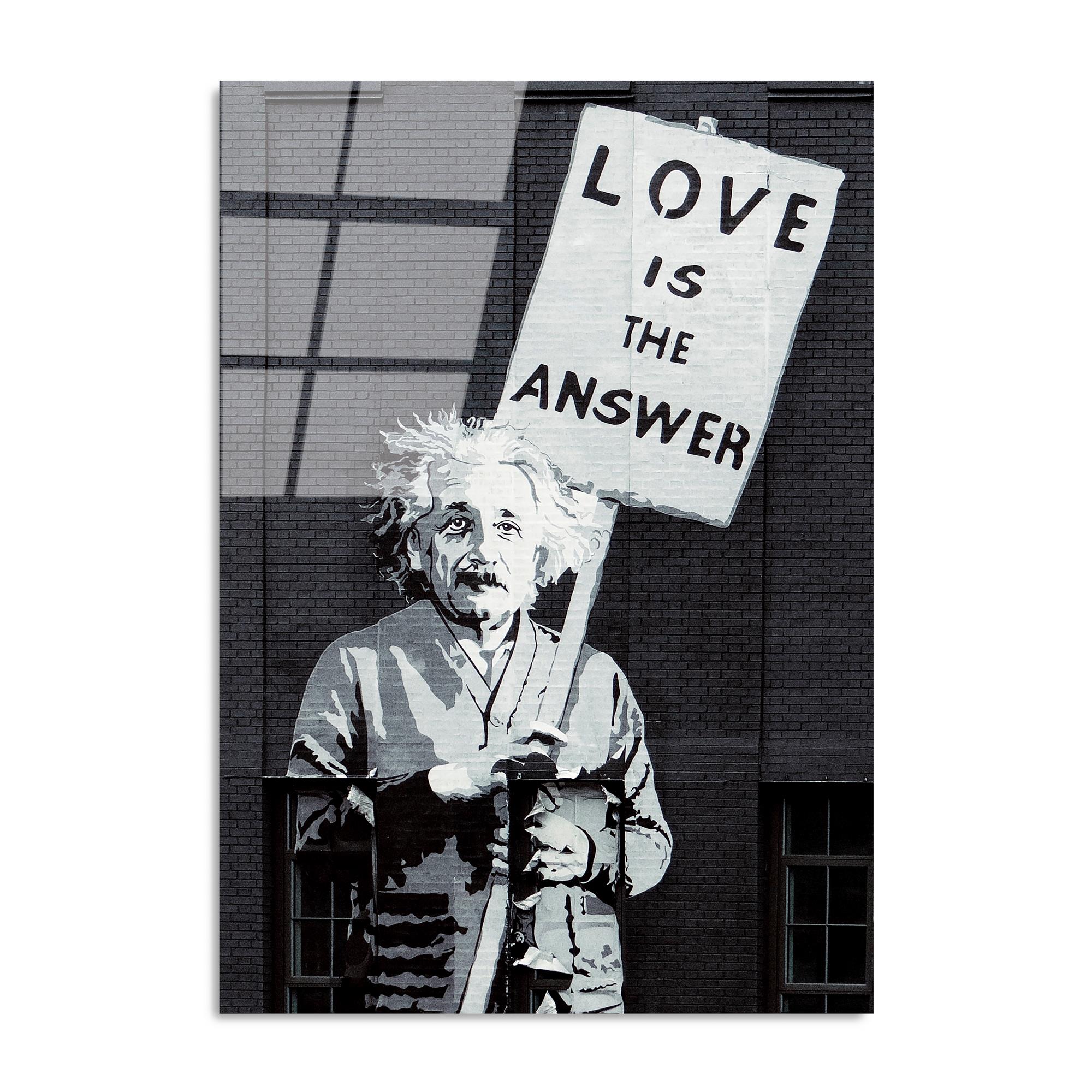 UV-071 Baskılı Cam Dikdörtgen Duvar Tablosu | ByLamp